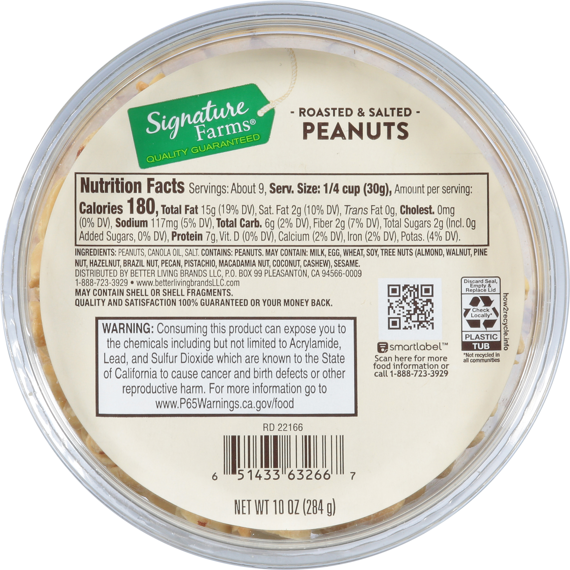 Peanuts, Roasted & Salted