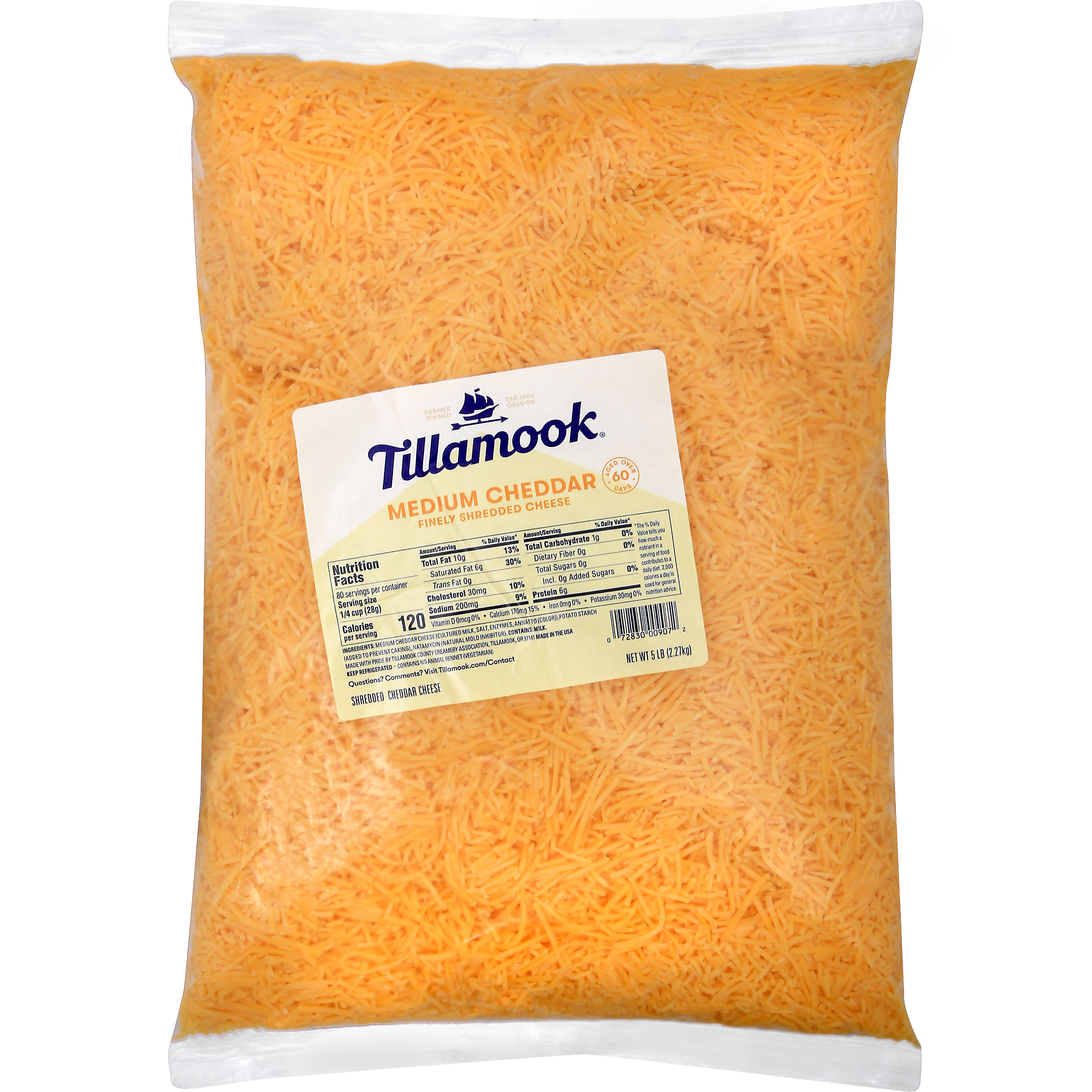 Tillamook Cheese 5 Lb