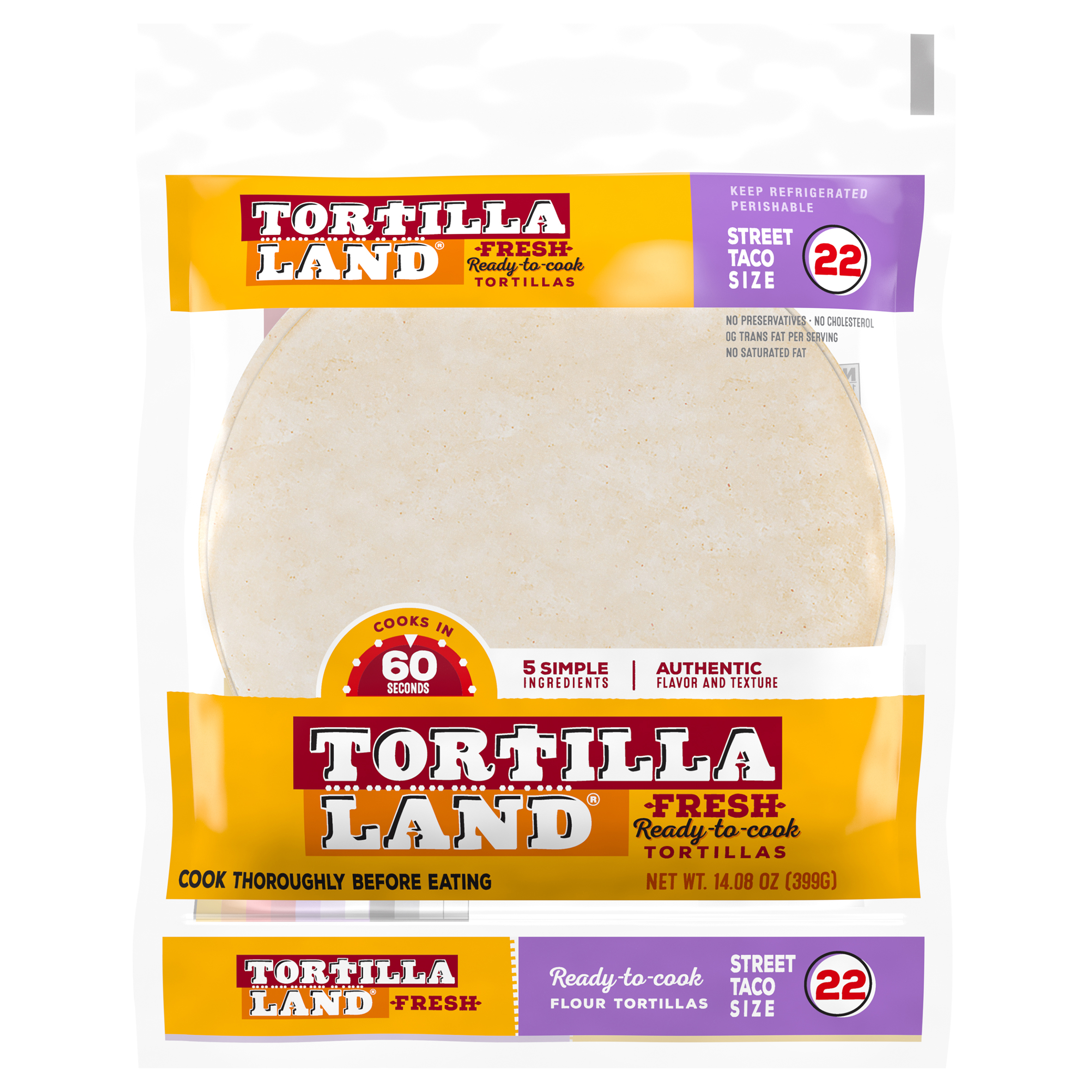 Tortillas, Fresh, Street Taco Size