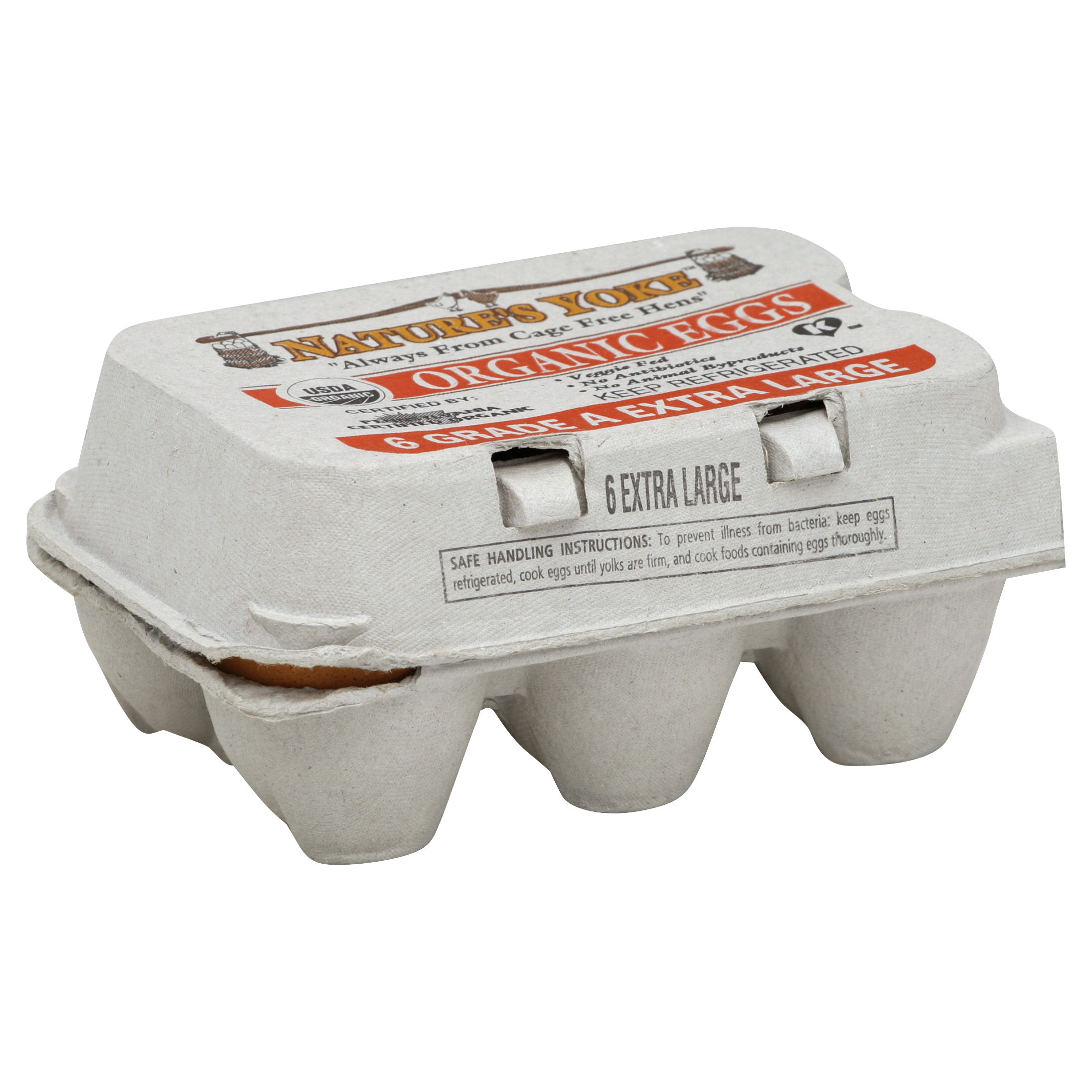 Nature's Yoke Eggs 6 Ea