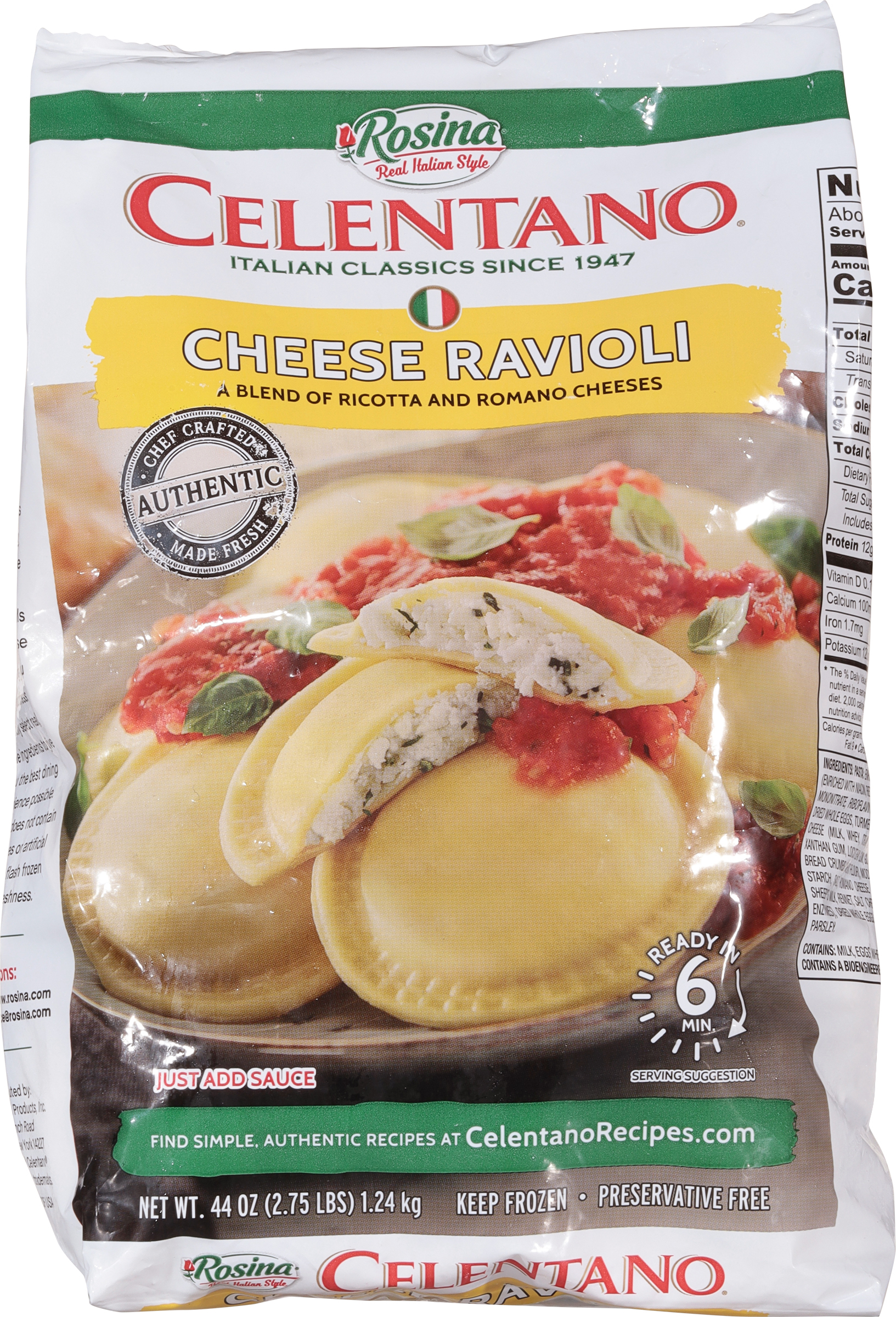 Ravioli, Cheese