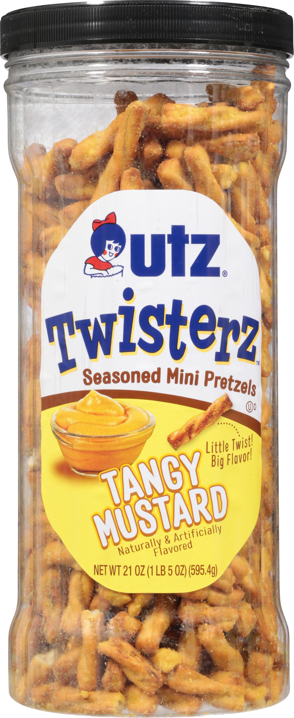 Mini Pretzels, Tangy Mustard, Seasoned