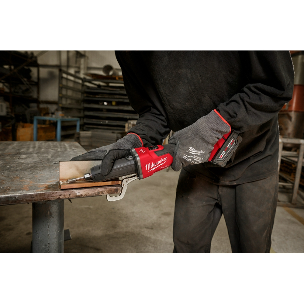 White Cap | M18 Fuel Braking Die Grinder, Slide Switch Milwaukee 