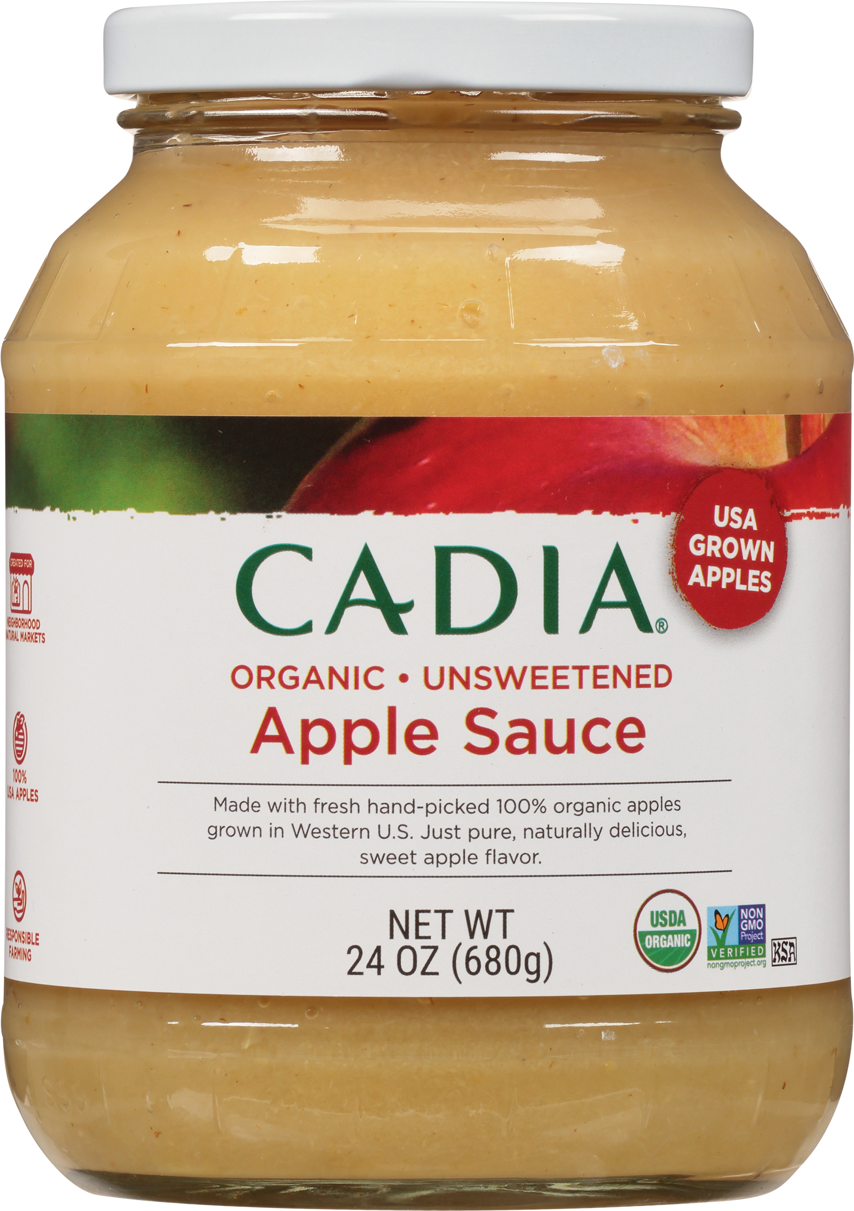 Apple Sauce, Organic, Unsweetened