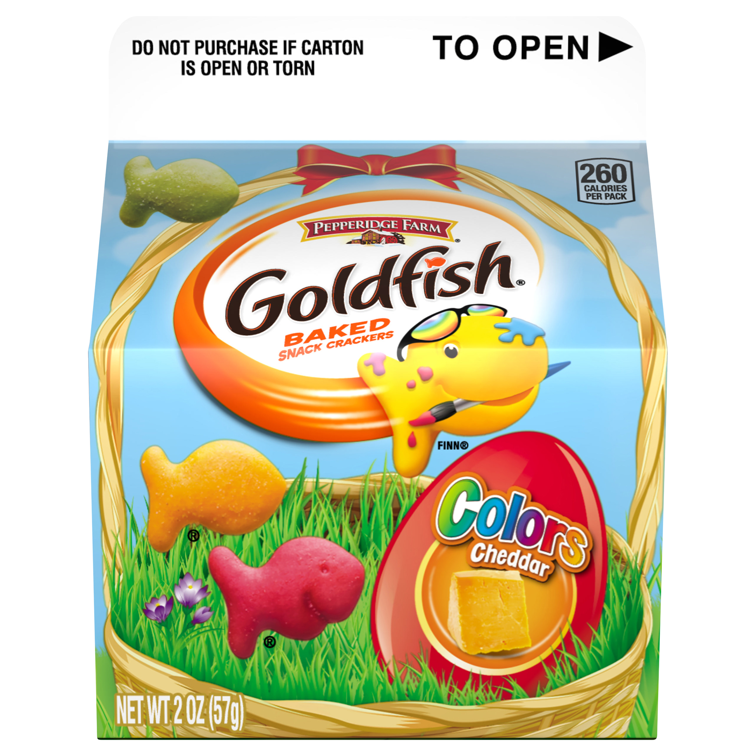 Snack Crackers, Baked, Colors Cheddar