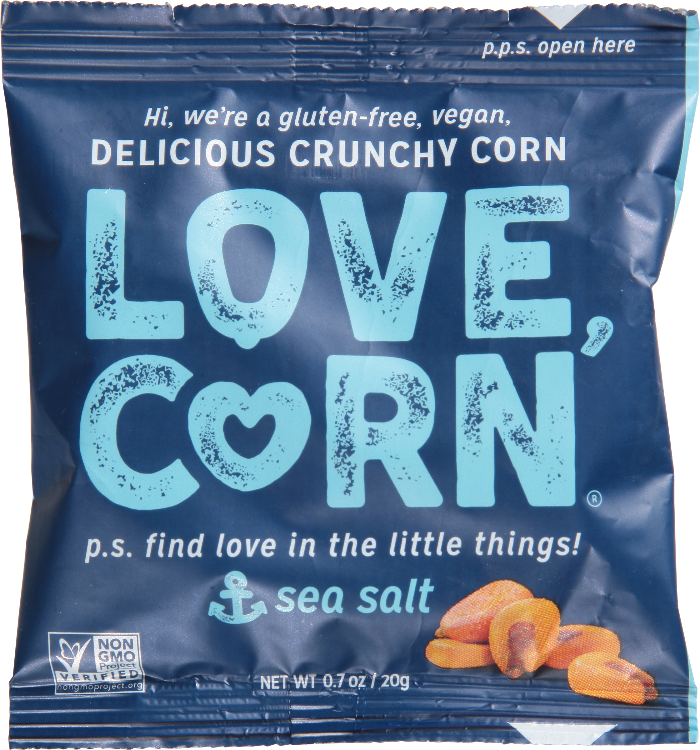 Corn, Sea Salt, Crunchy