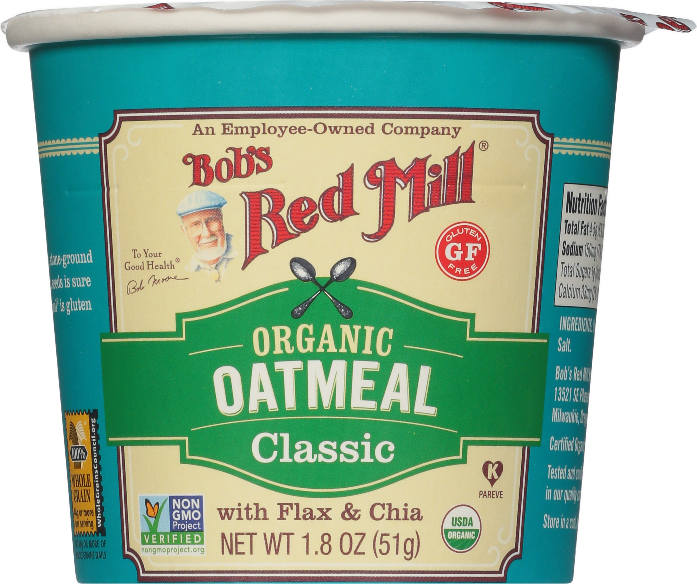 Oatmeal, Organic, Classic