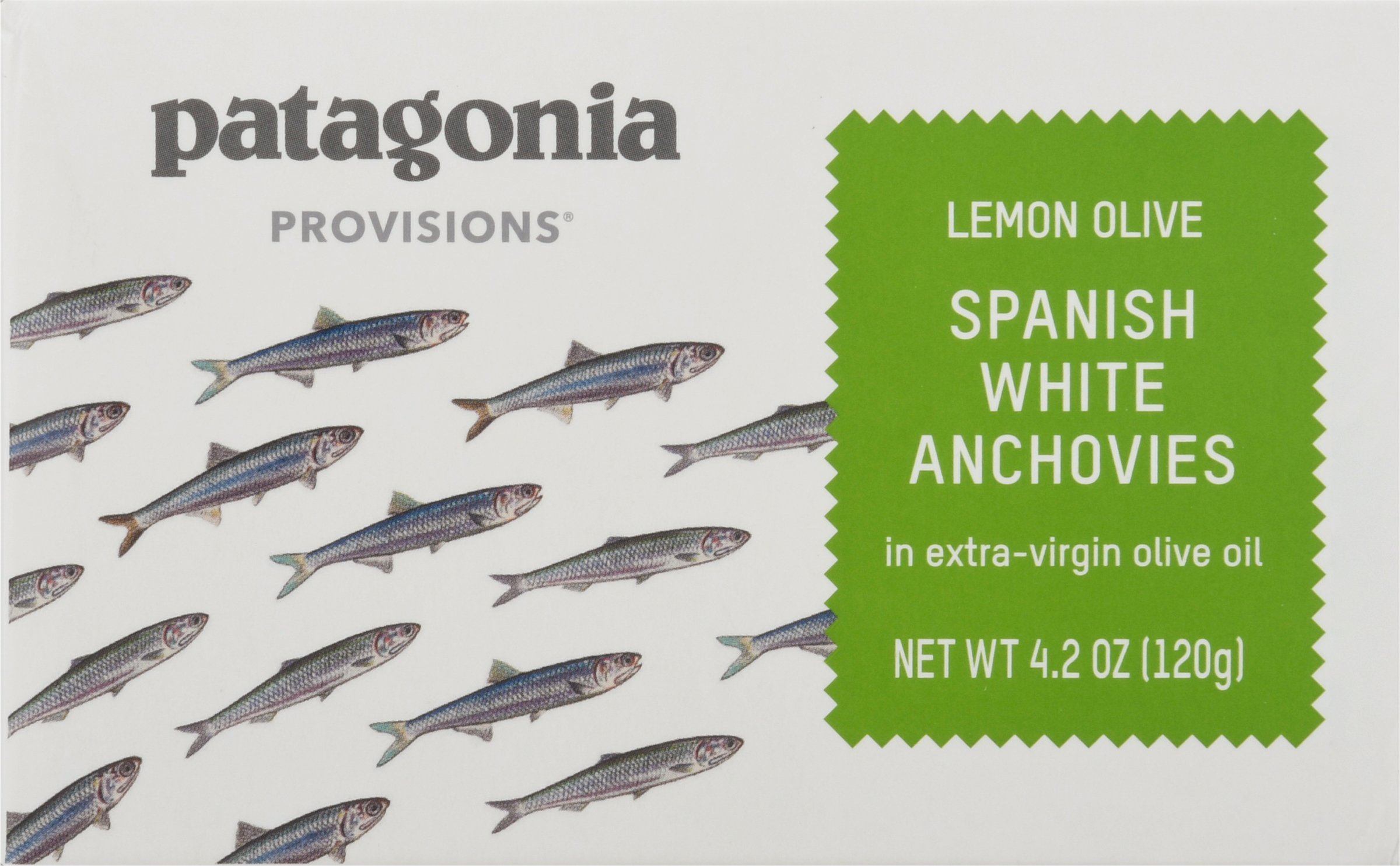 Anchovies, Lemon Olive, Spanish White