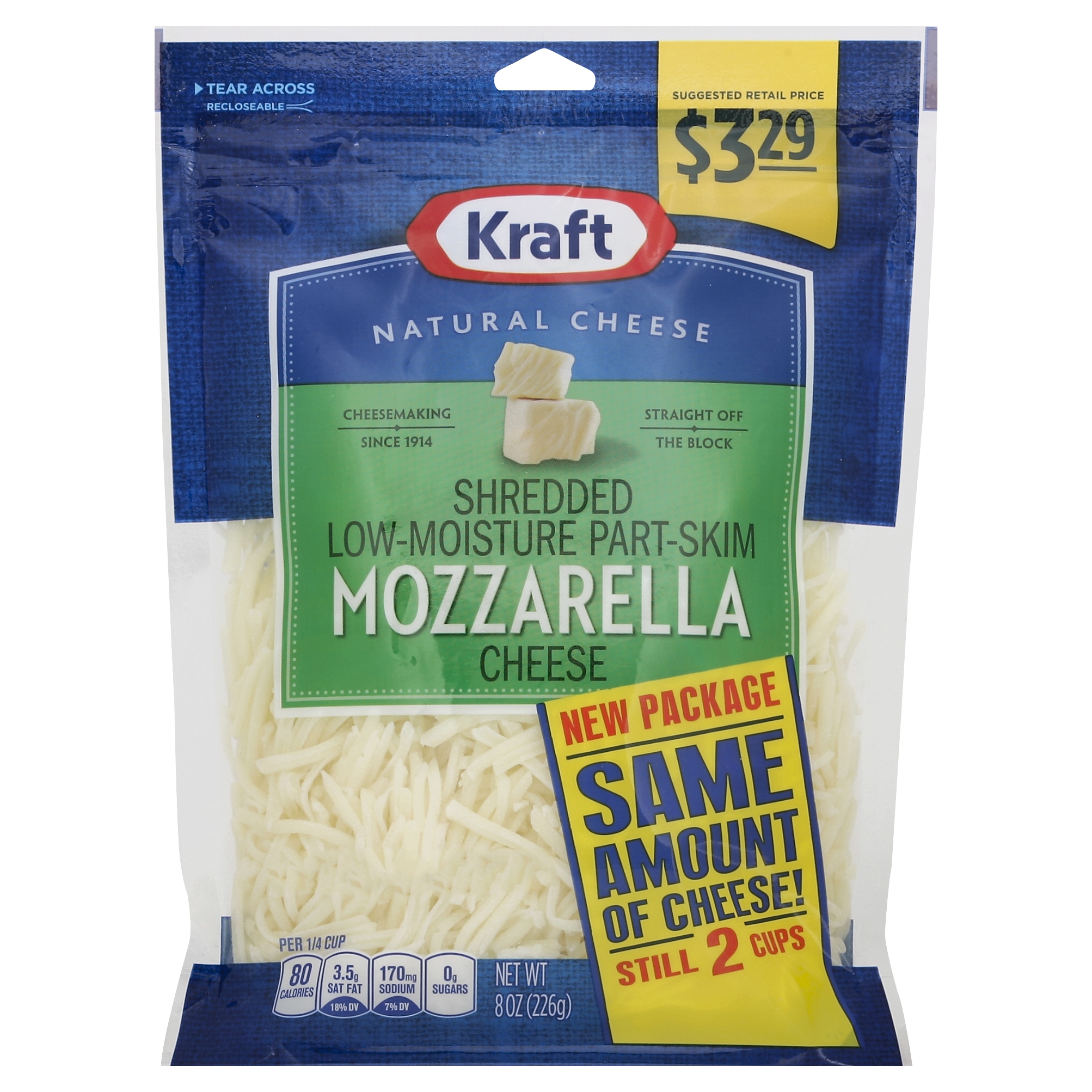 Kraft Cheese 8 Oz