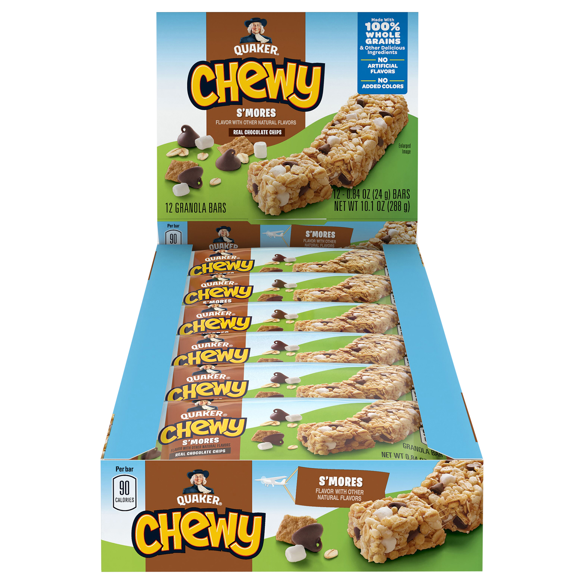 Quaker Chewy Granola Bars Smores 0.84 Oz 12 Count