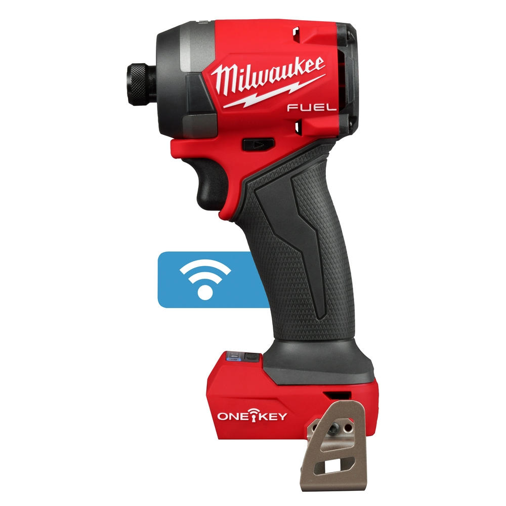 White Cap Milwaukee M18 FUEL 1 4 in. Hex Impact Driver with ONE KEY