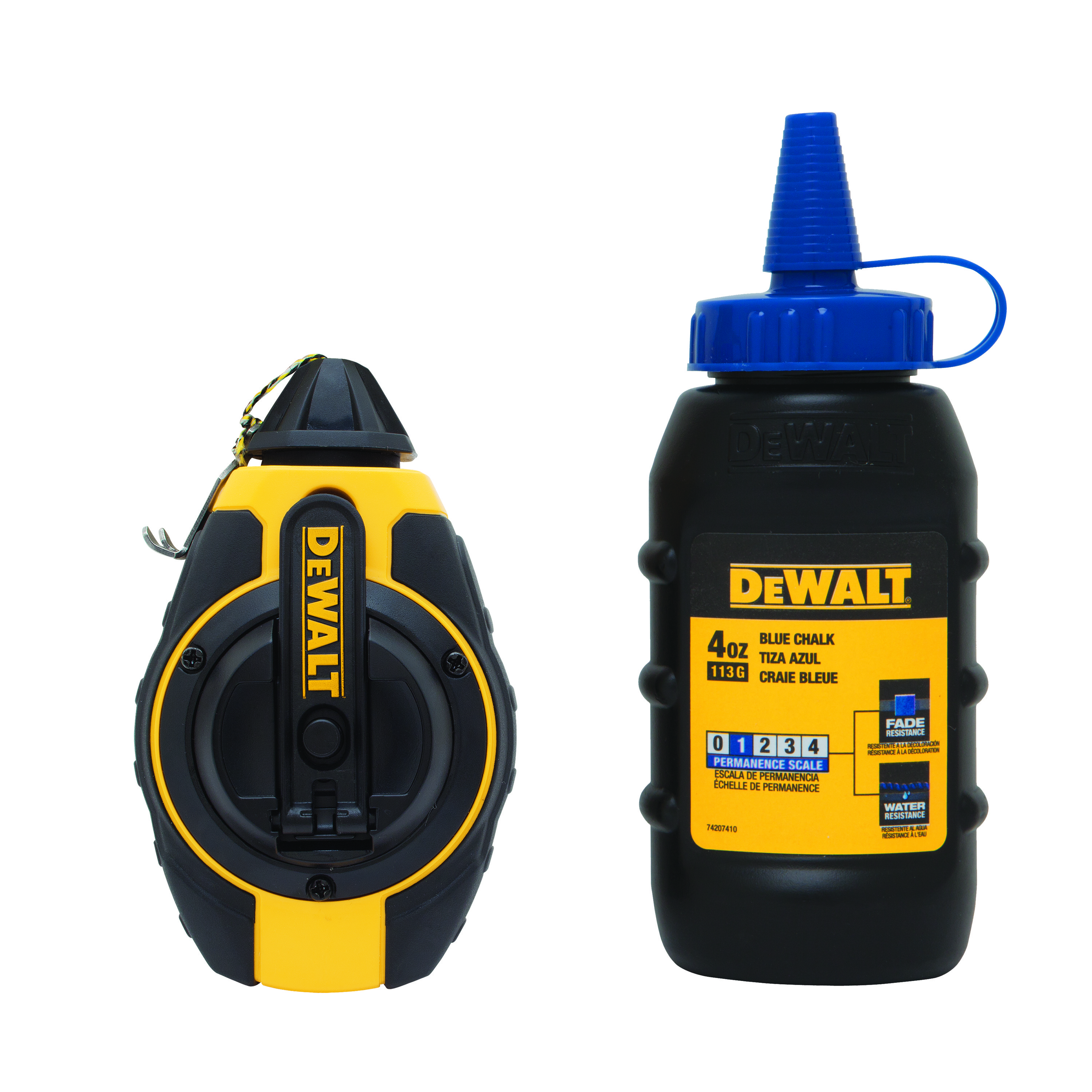 DeWalt Dwht47143 Chalk Reel Kit with Blue Chalk