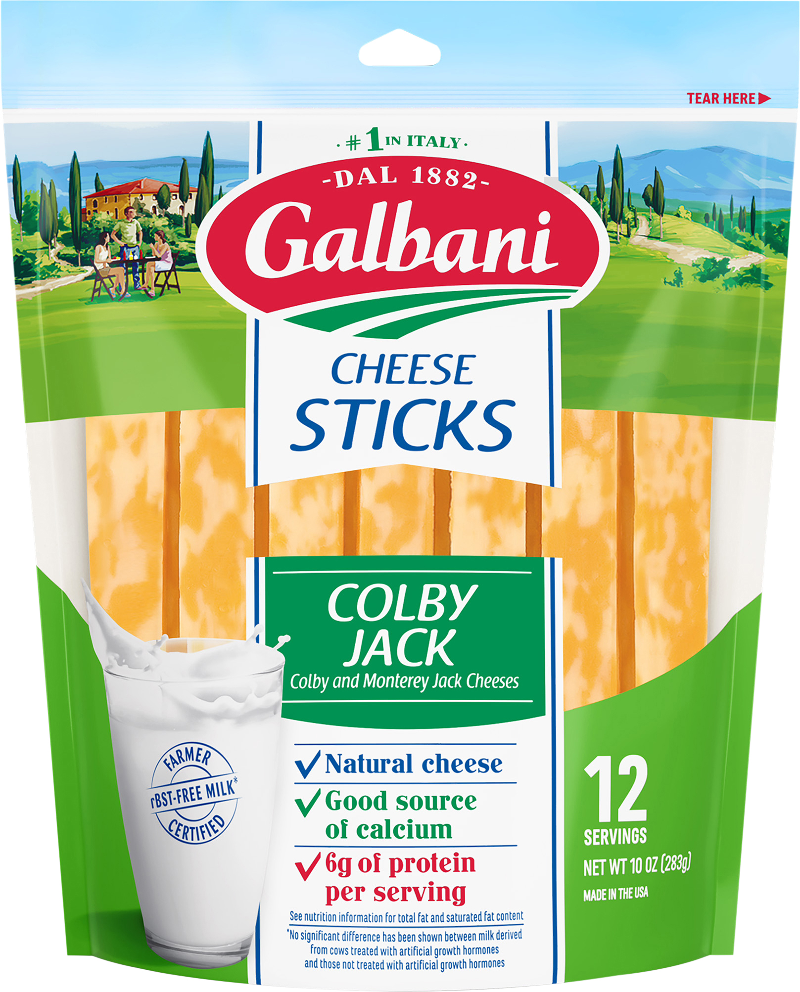 Cheese Sticks, Colby Jack