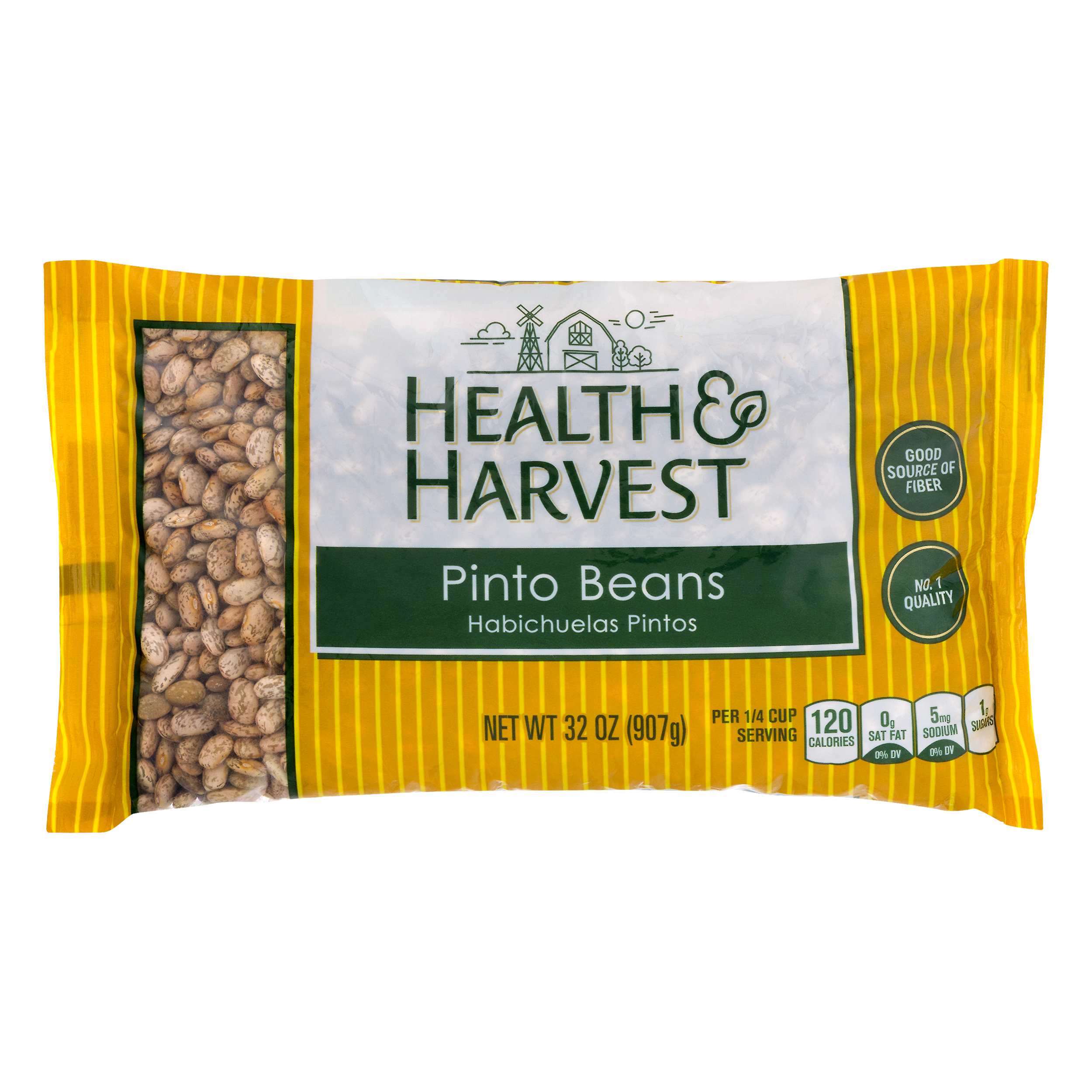 Health & Harvest Pinto Beans 32 Oz