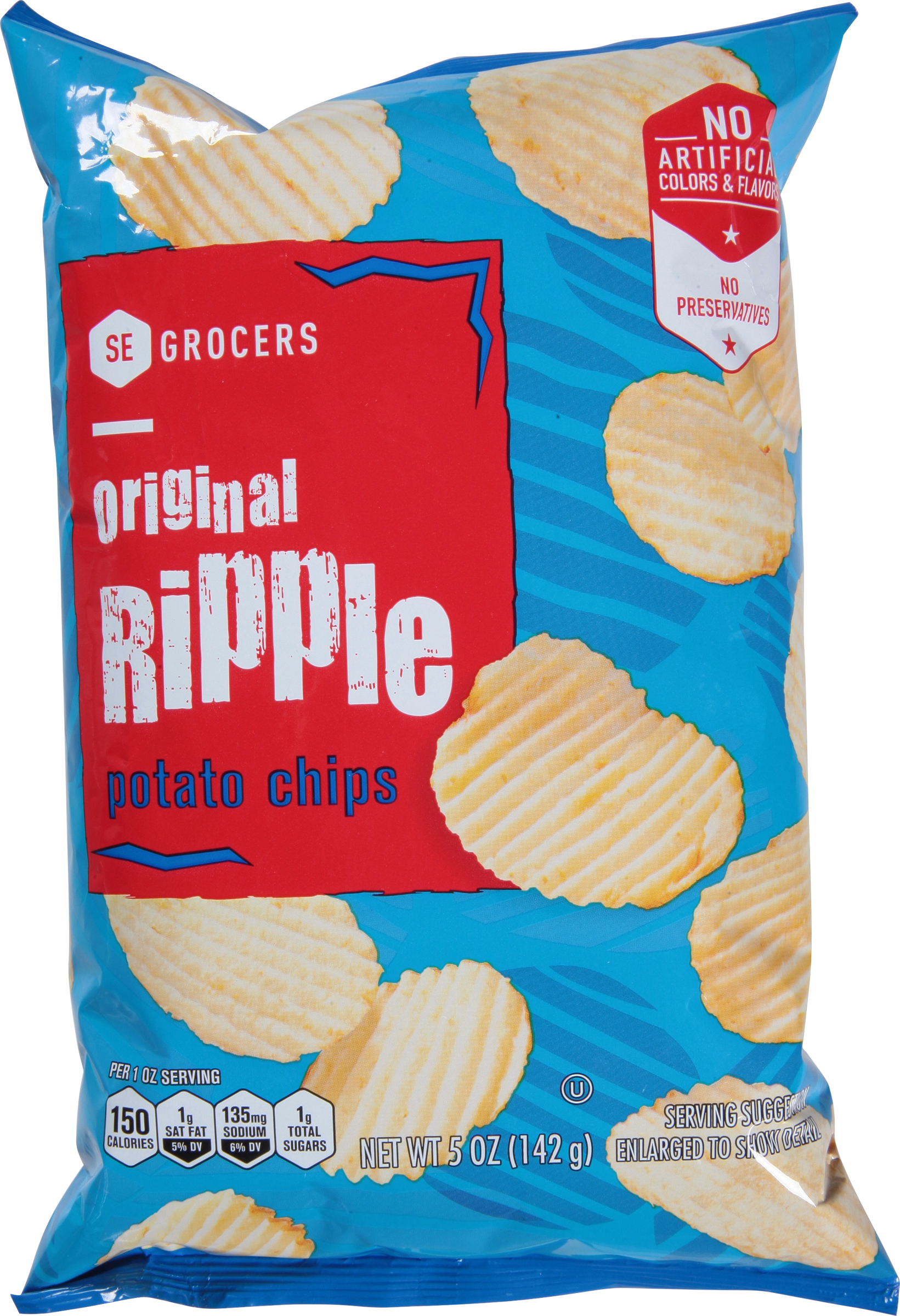 Potato Chips, Original, Ripple
