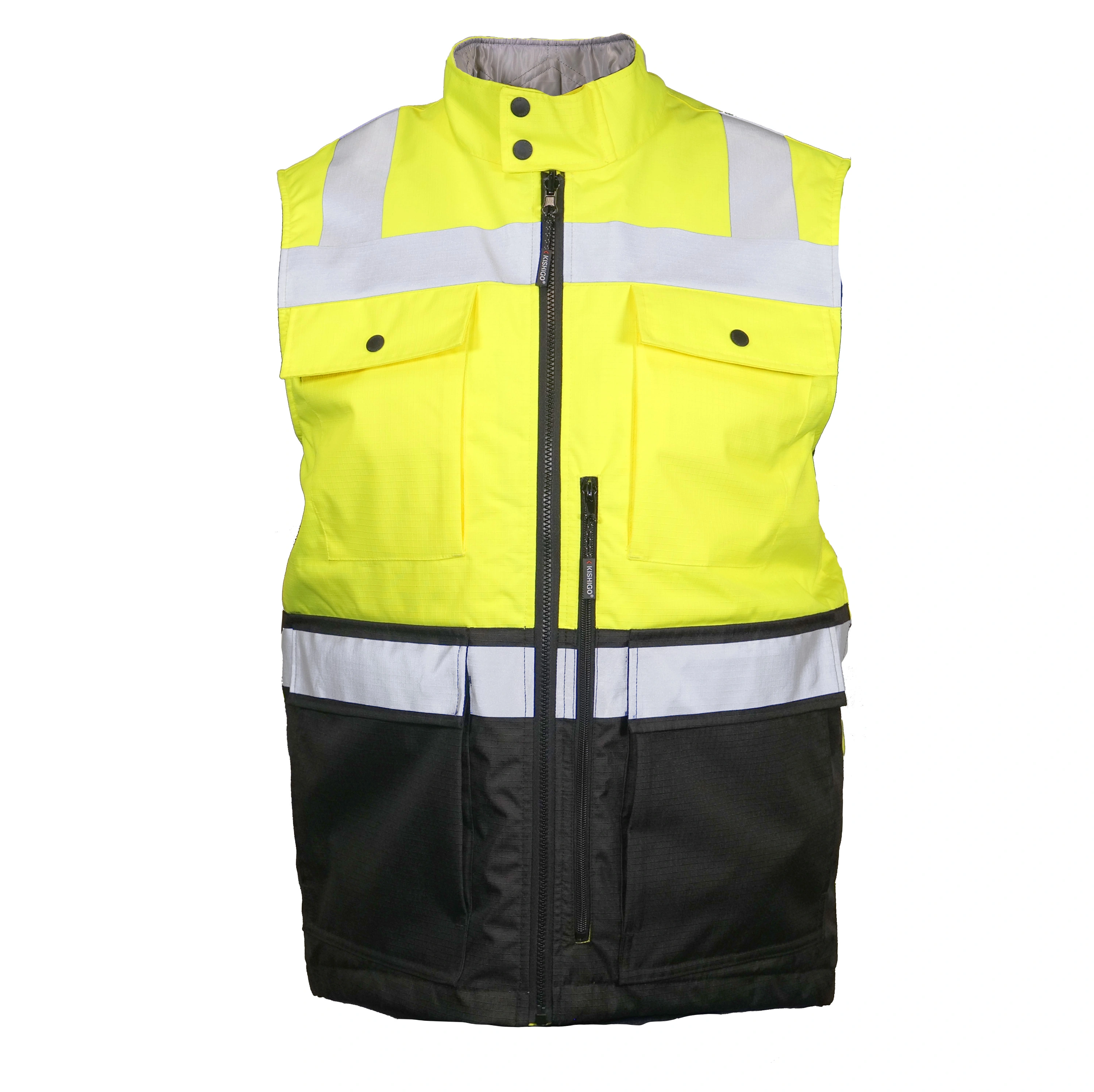 Kishigo 2XL Lime Class 2 Insulated Vest