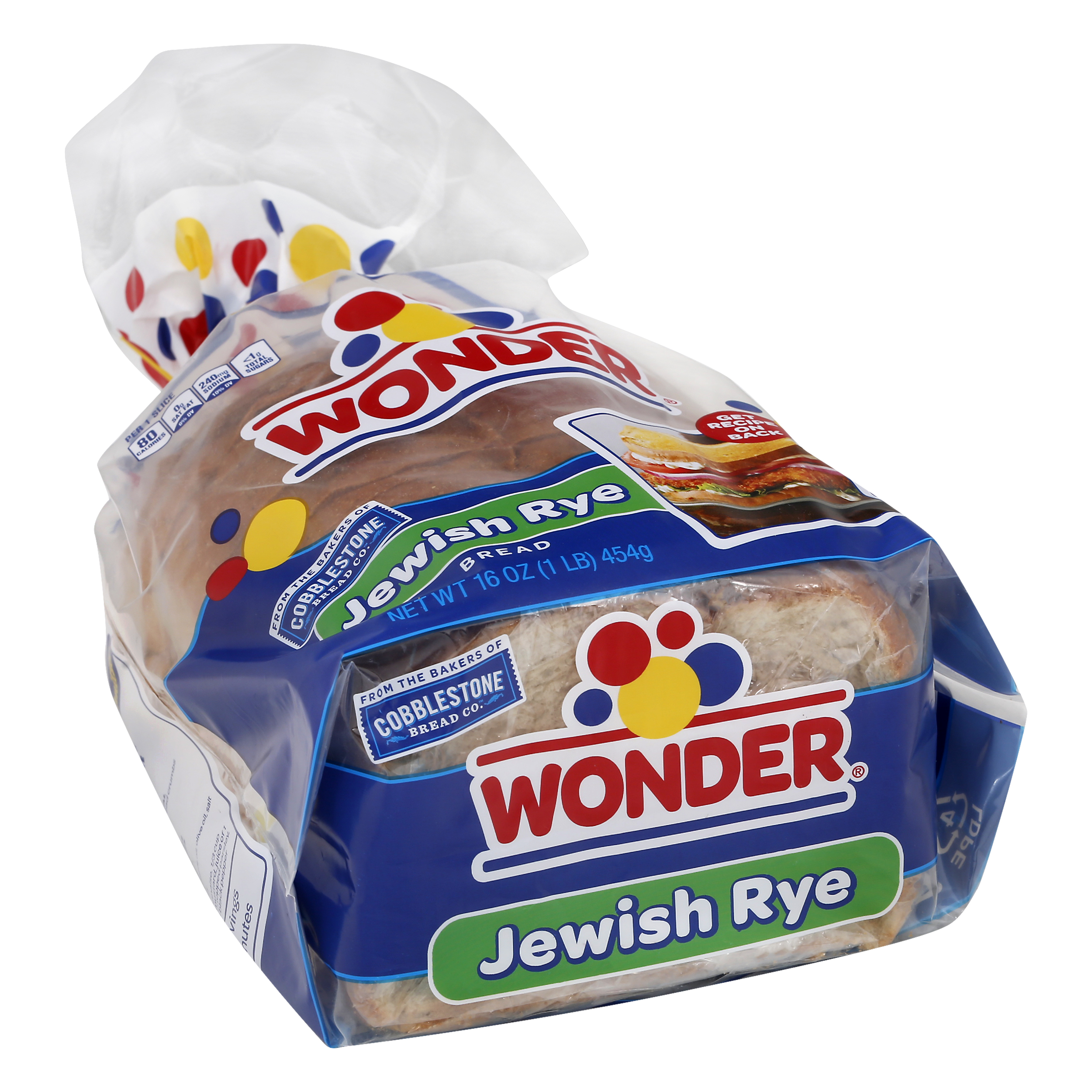Wonder Jewish Rye Bread 16 Oz