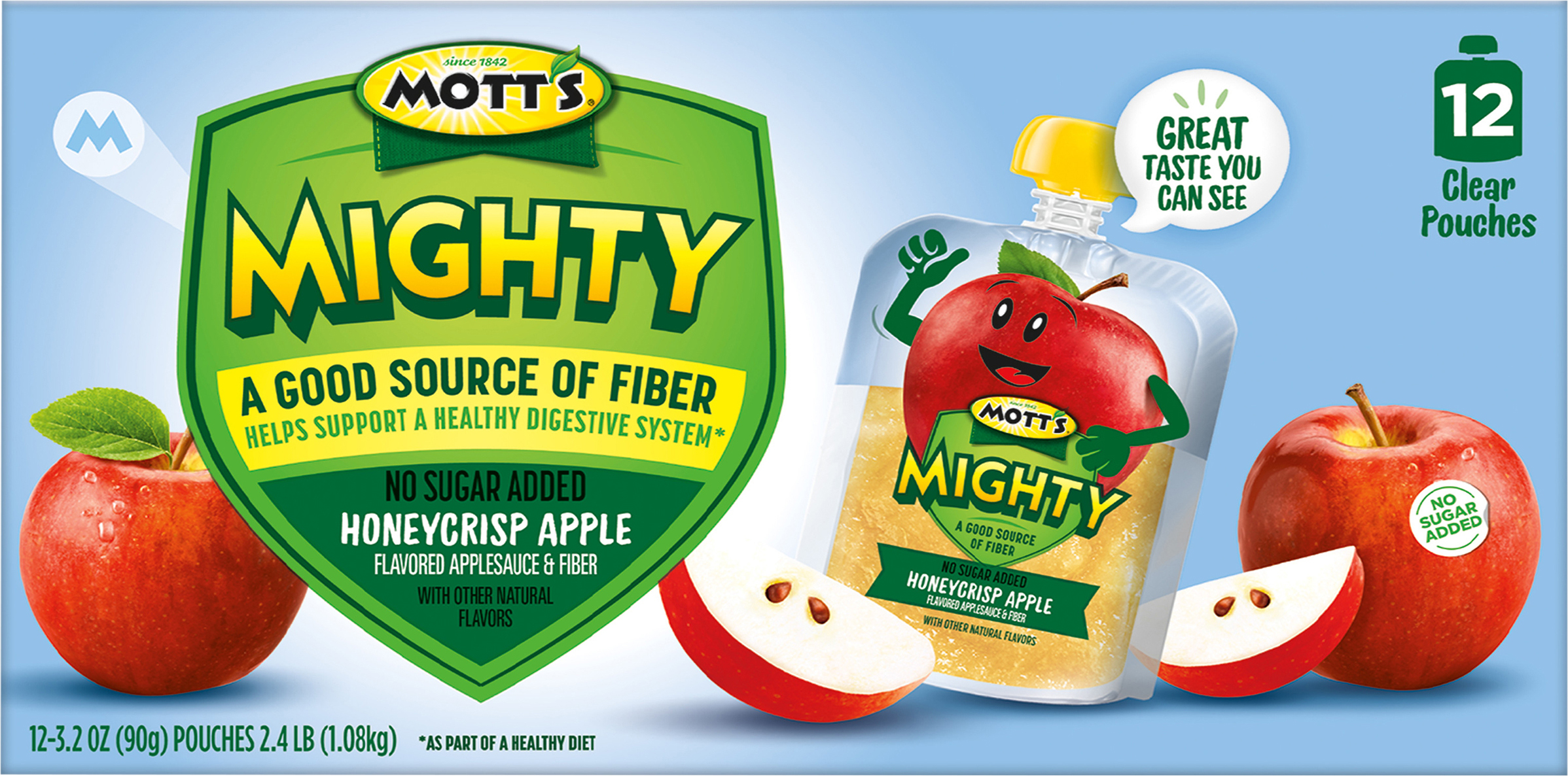 Applesauce & Fiber, Honeycrisp Apple
