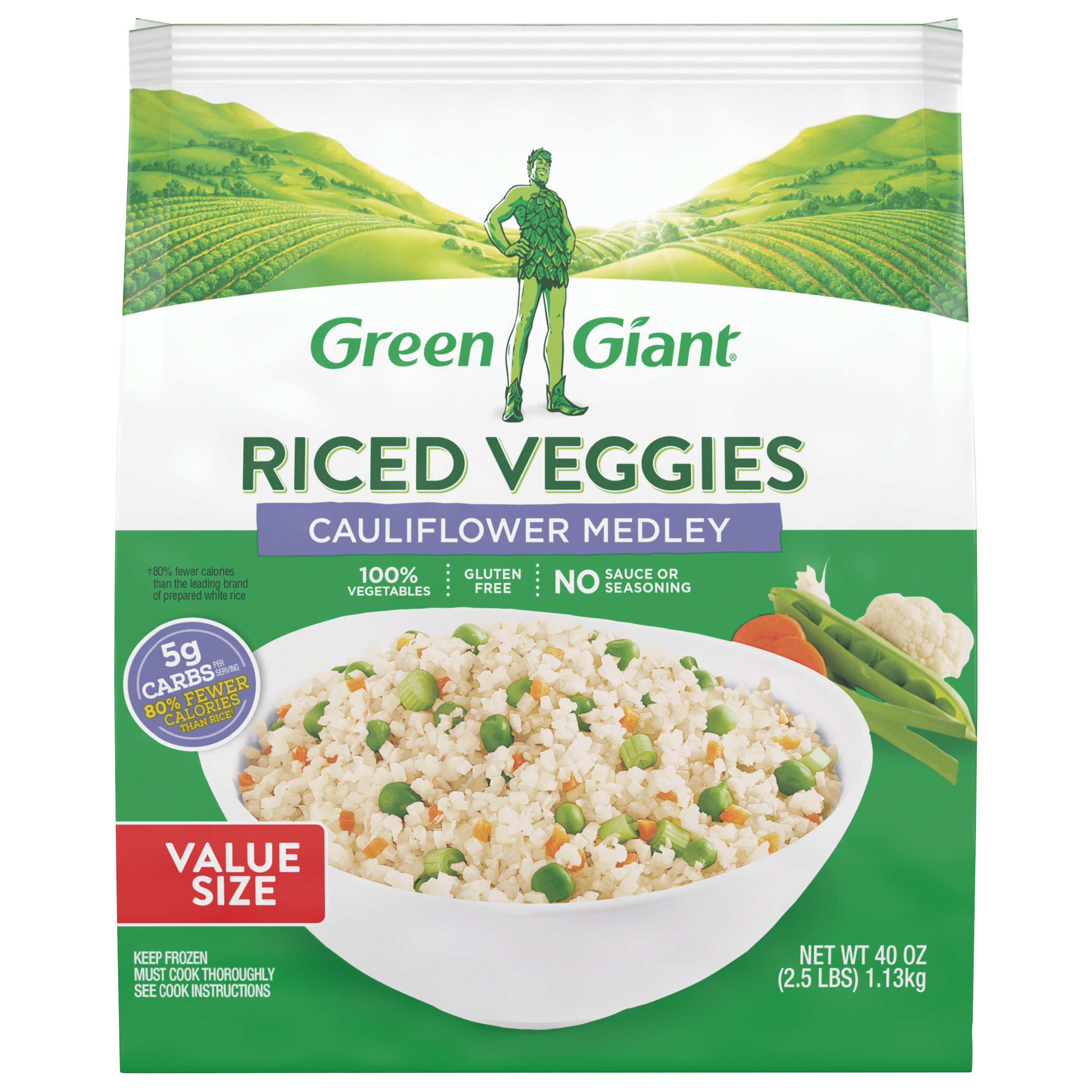 Cauliflower Medley, Riced Veggies, Value Size
