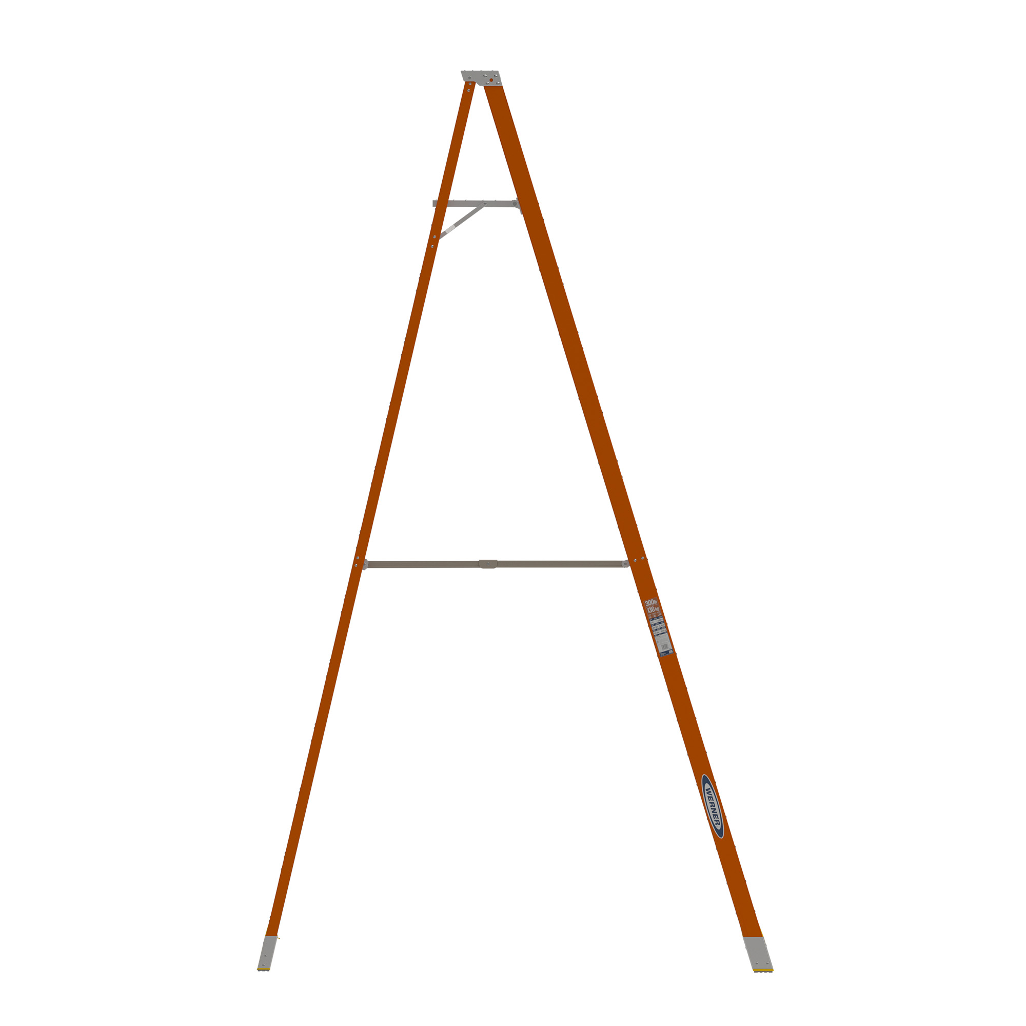 White Cap | WERNER P7412 12' 300 lb Fiberglass Platform Ladder