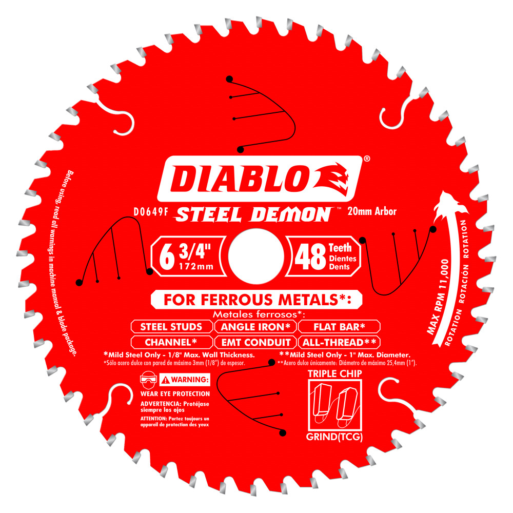 White cap diablo 6 3 4 x 48 ferrous