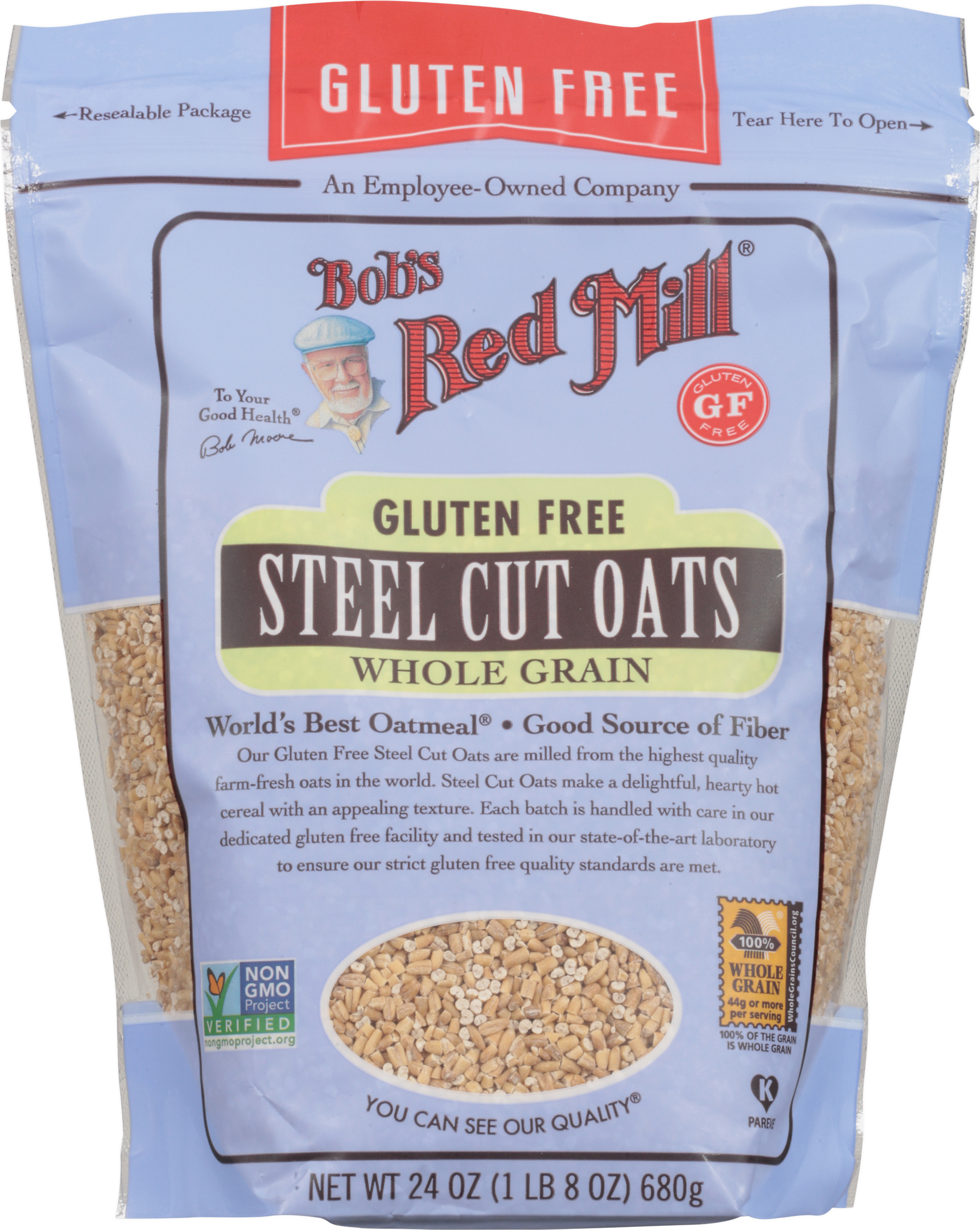 Steel Cut Oats, Gluten Free, Whole Grain