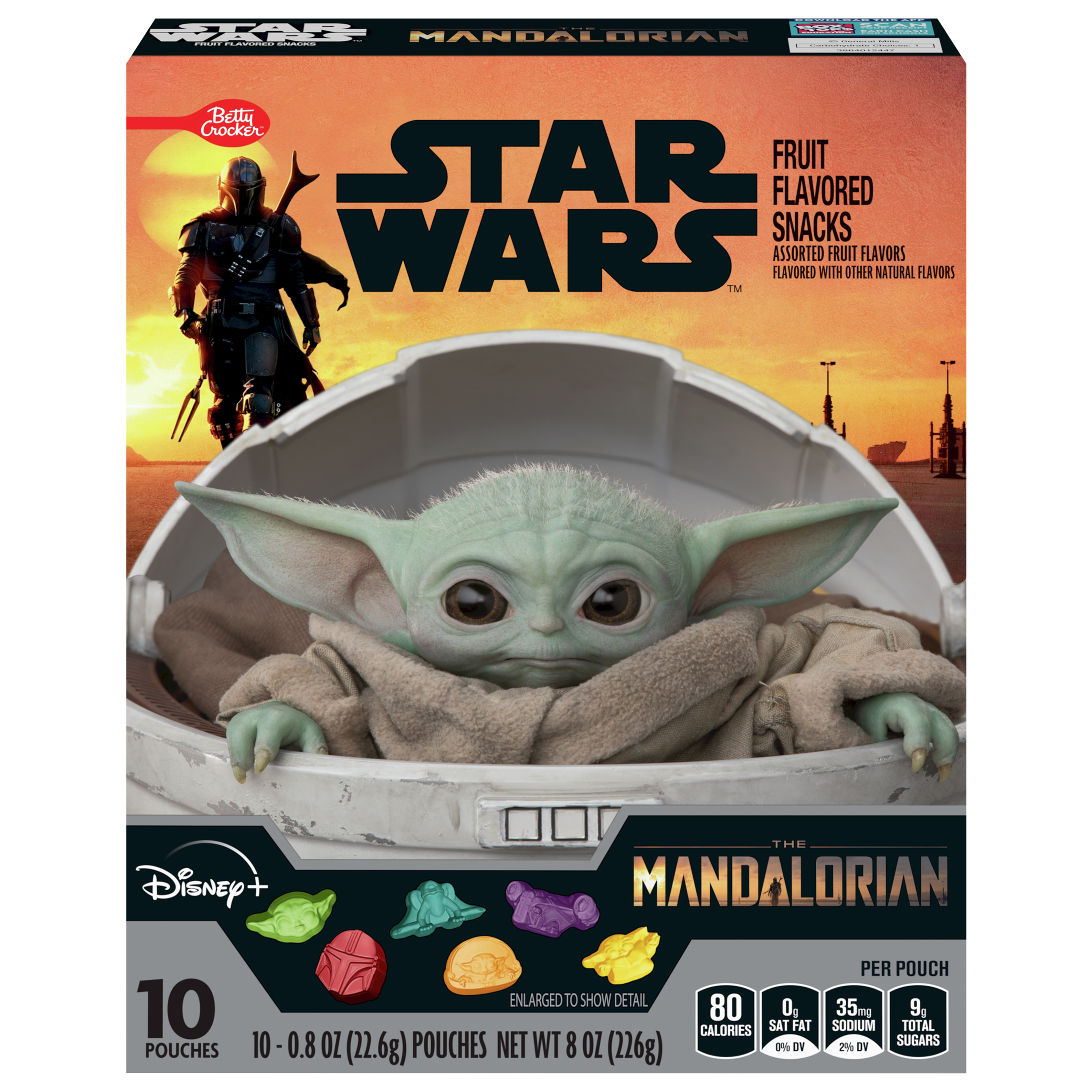 Fruit Flavored Snacks, Assorted, The Mandalorian