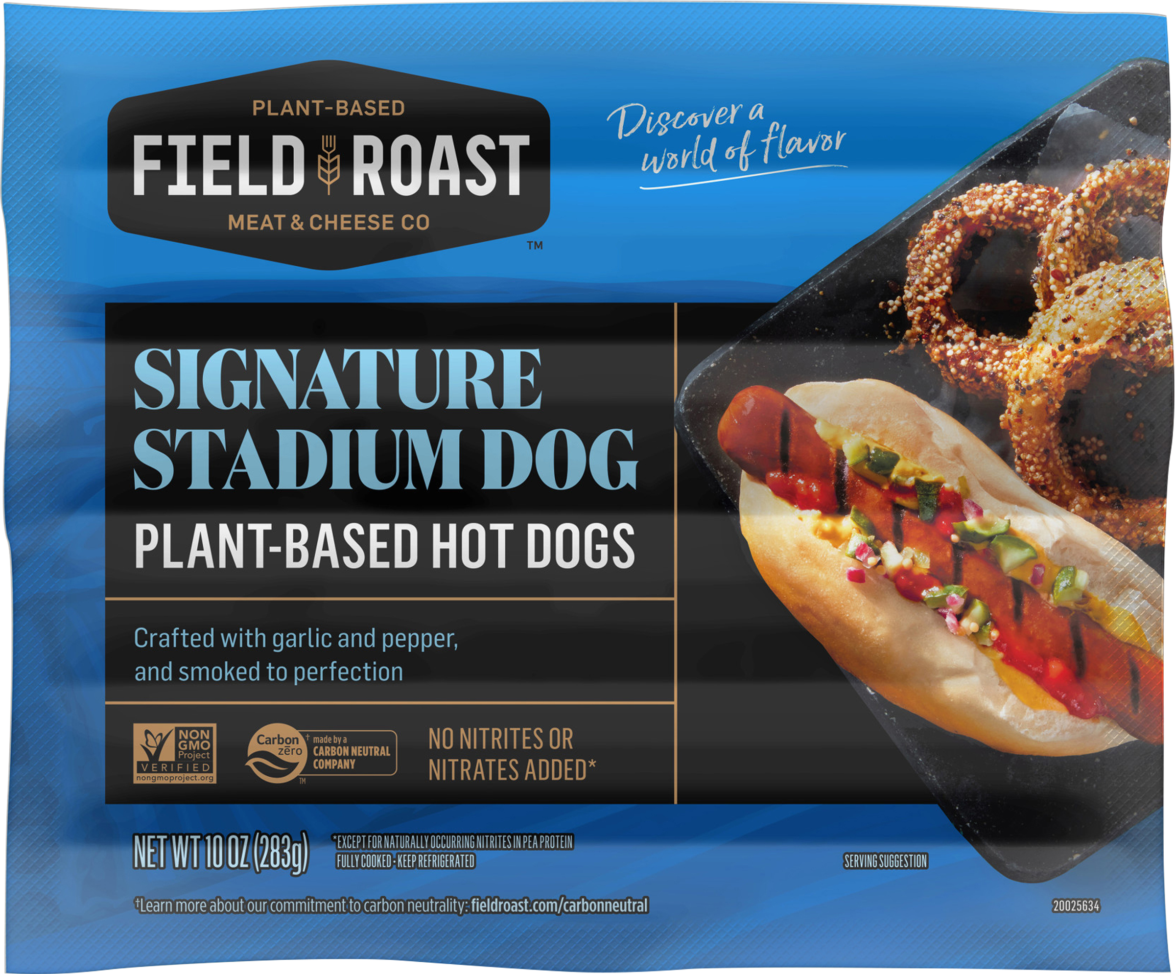 Hot Dogs, Plant Based, Signature Stadium Dog