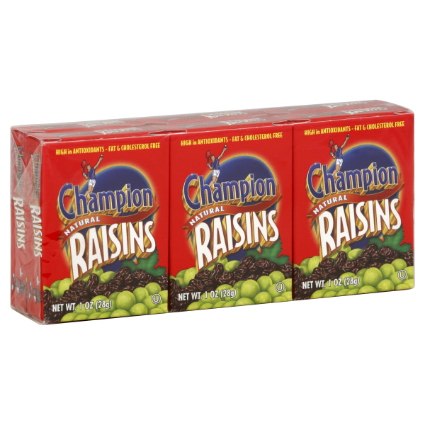 Champion Raisins 6 Ea
