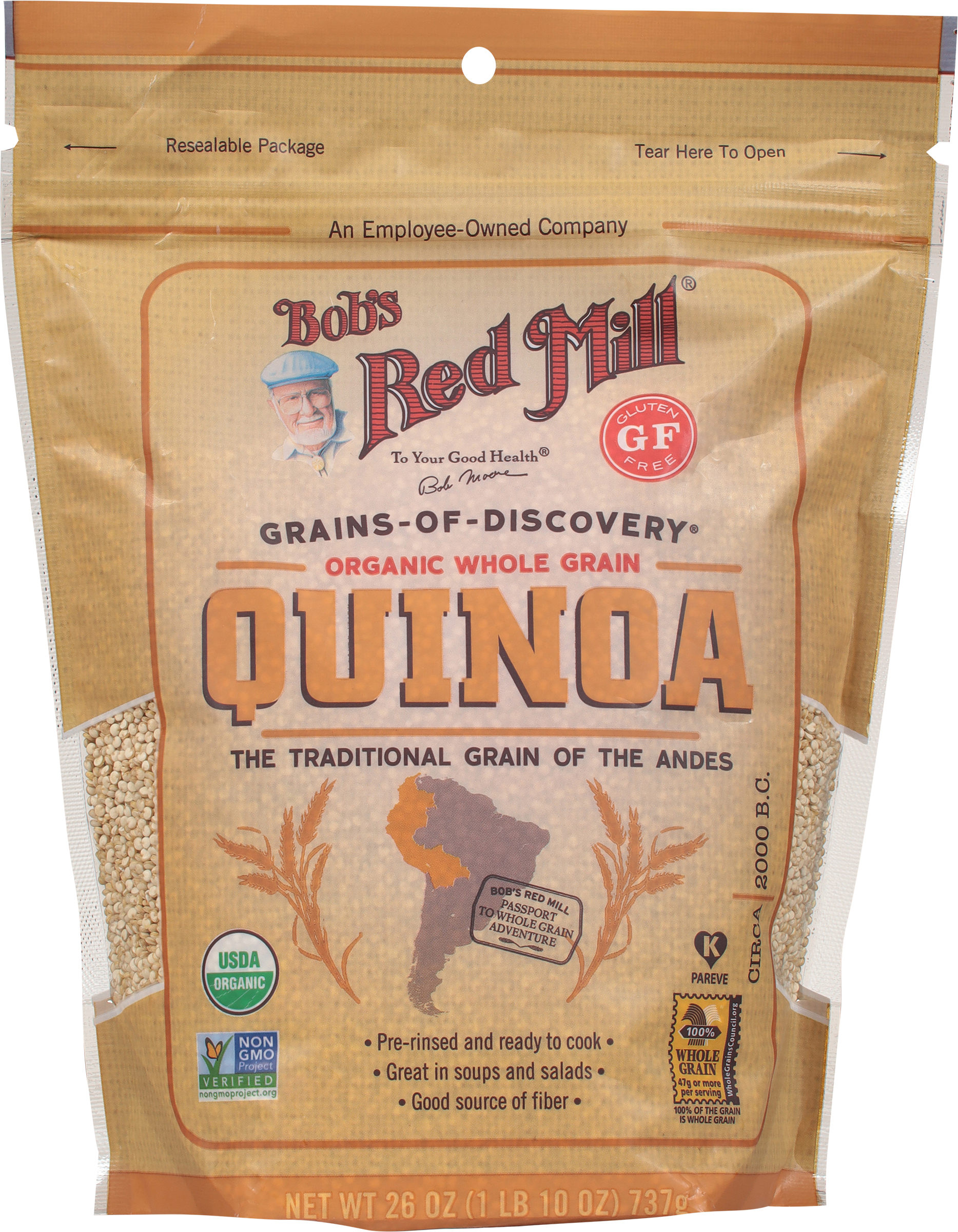 Quinoa, Organic, Whole Grain