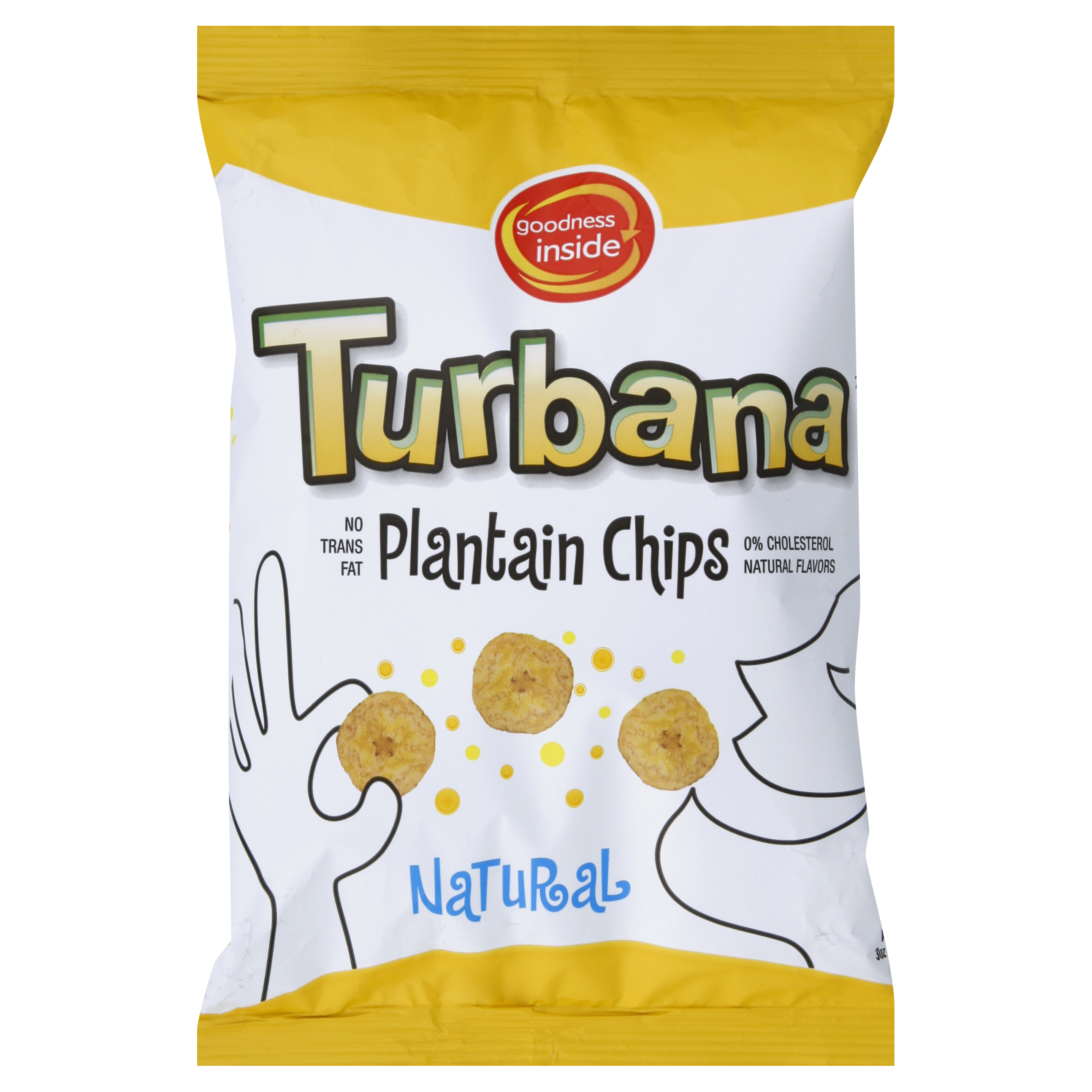 Goodness Inside Plantain Chips 3 Oz