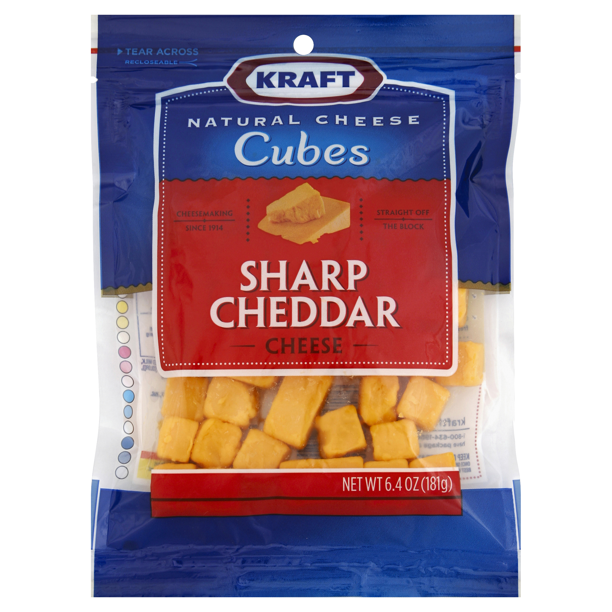 Kraft Natural Cheese 6.4 Oz