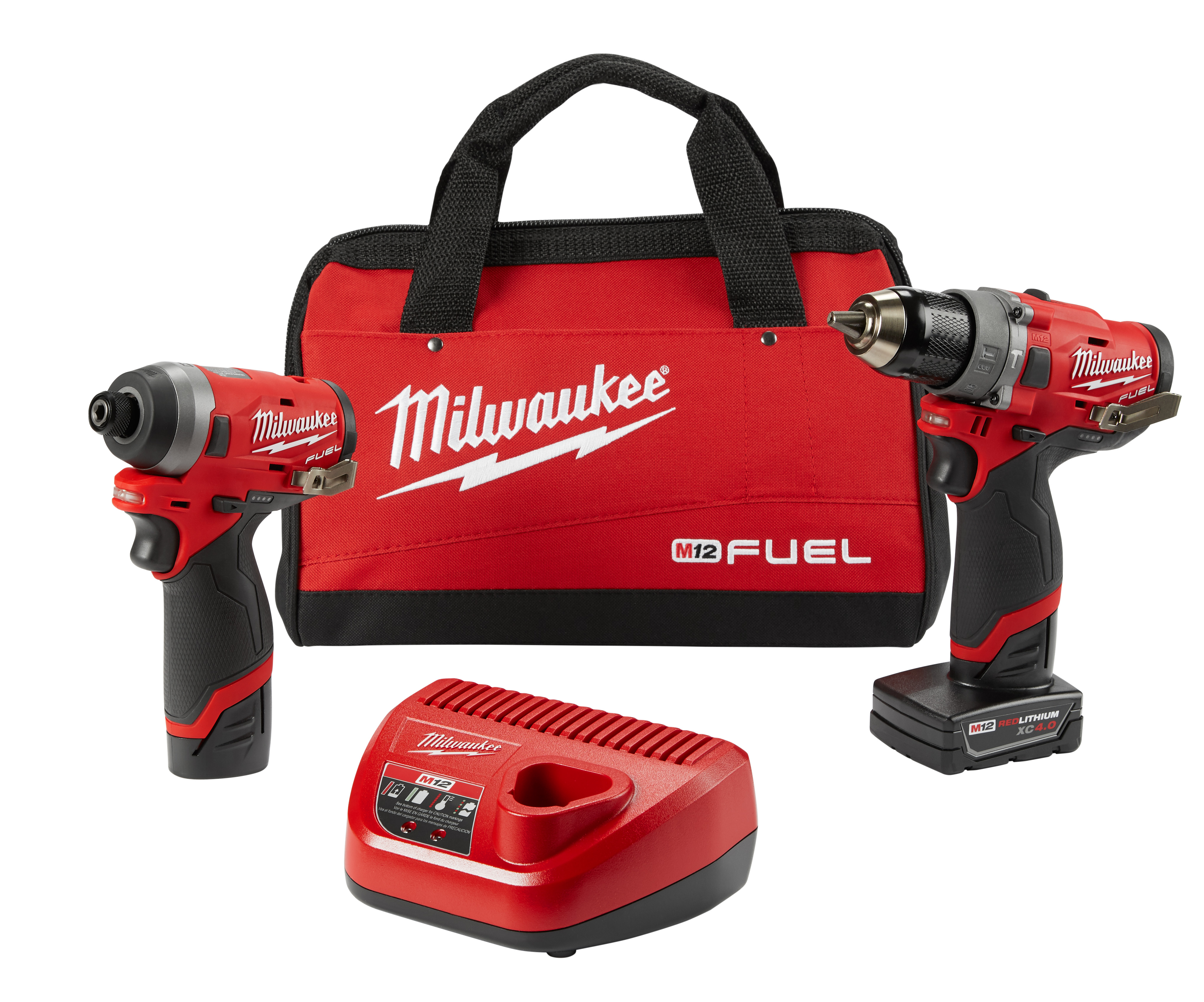 White Cap | Milwaukee M12 Fuel 2-Tool Combo Kit 1/2