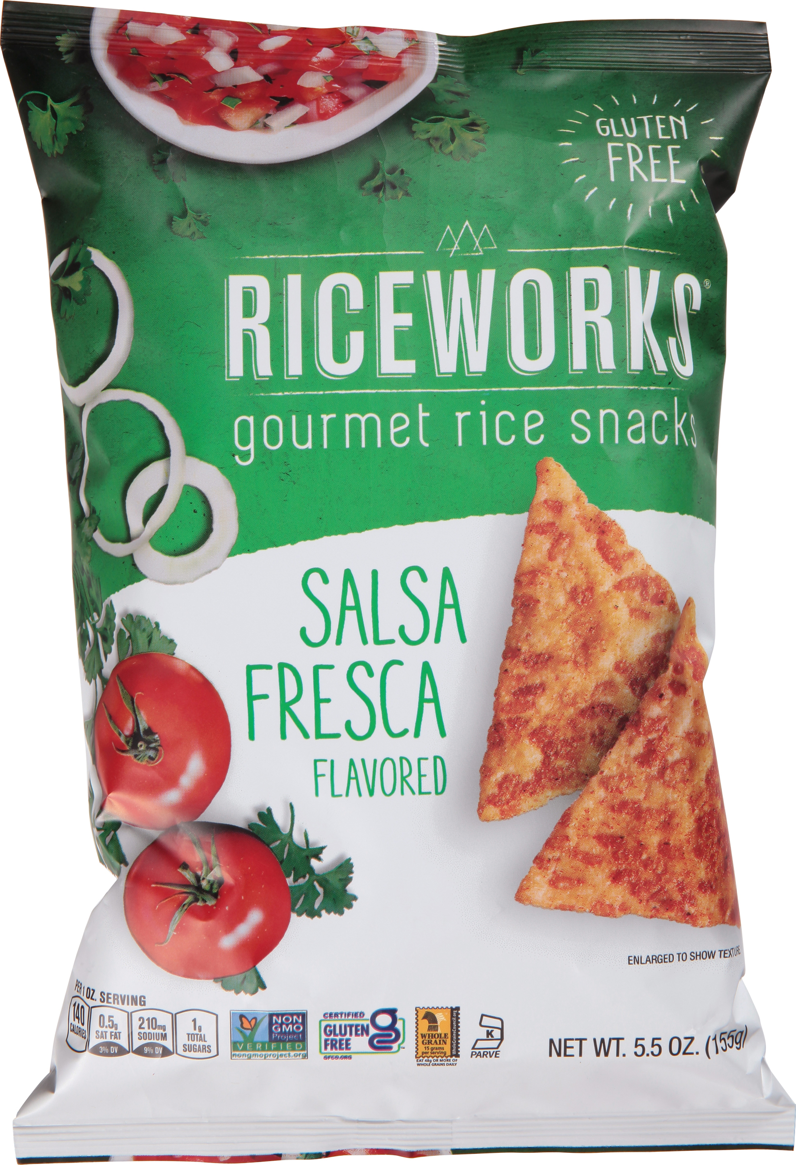 Rice Snacks, Gourmet, Salsa Fresca Flavored