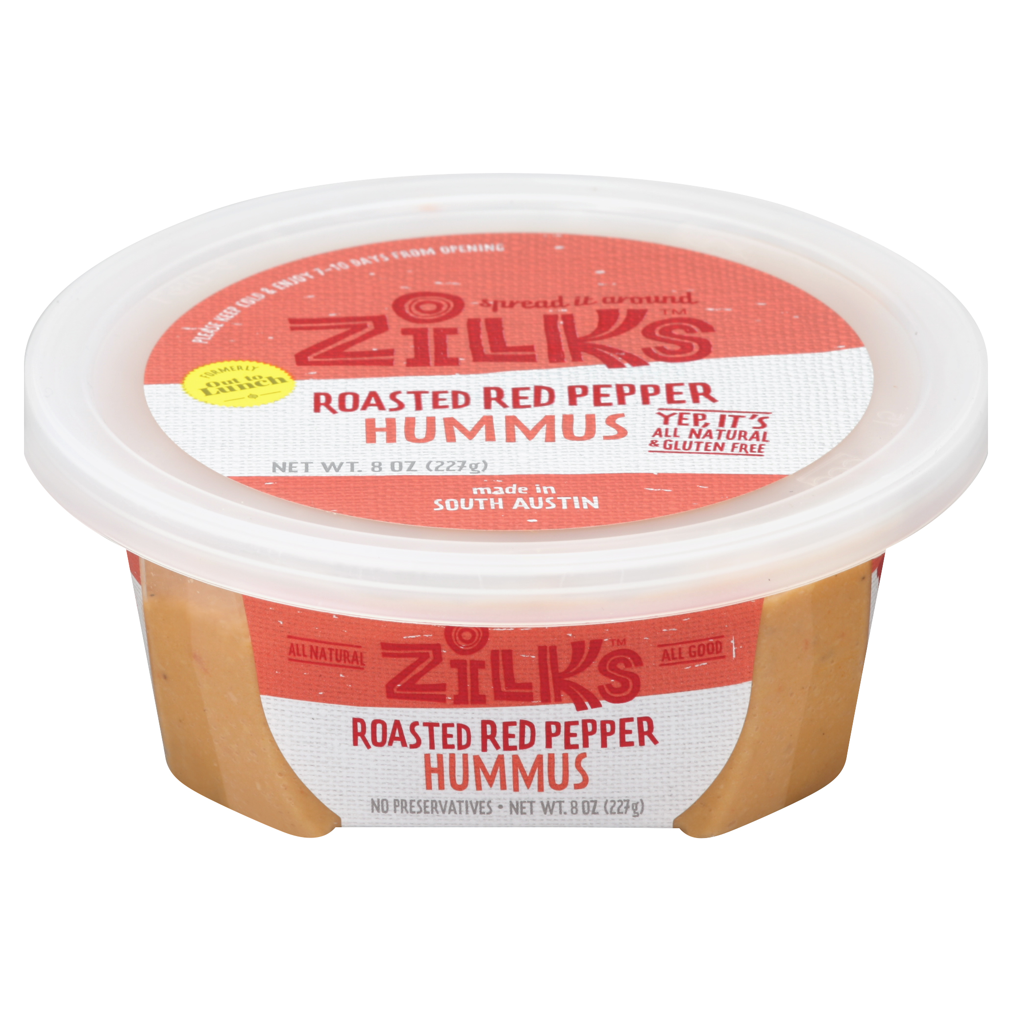 Zilks Hummus 8 Oz