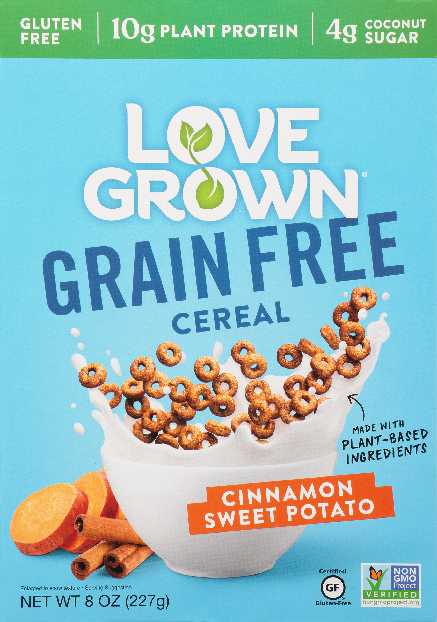 Cereal, Grain Free, Cinnamon Sweet Potato