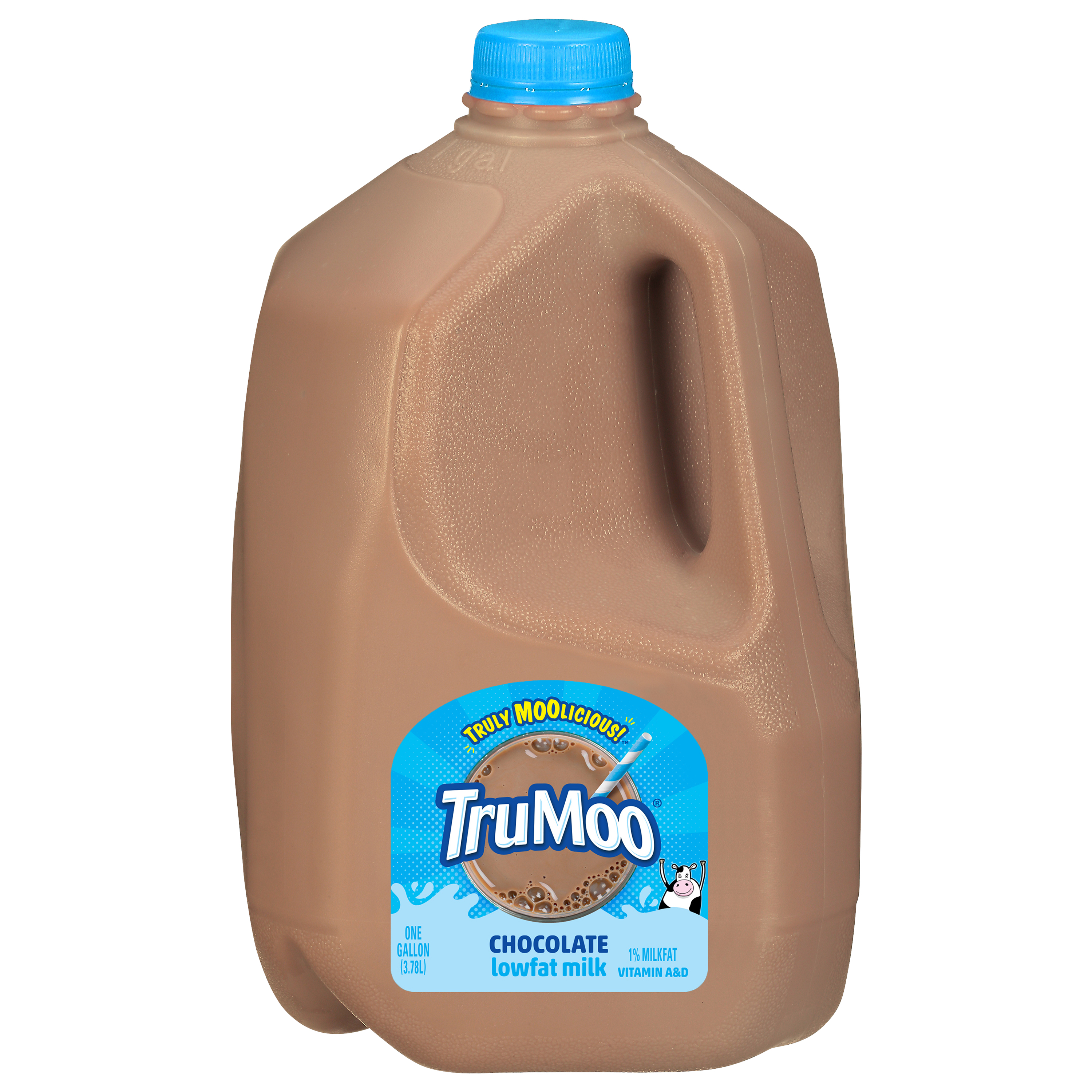 Milk, Lowfat, 1% Milkfat, Chocolate