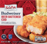 Cod, Beer Battered, Budweiser image