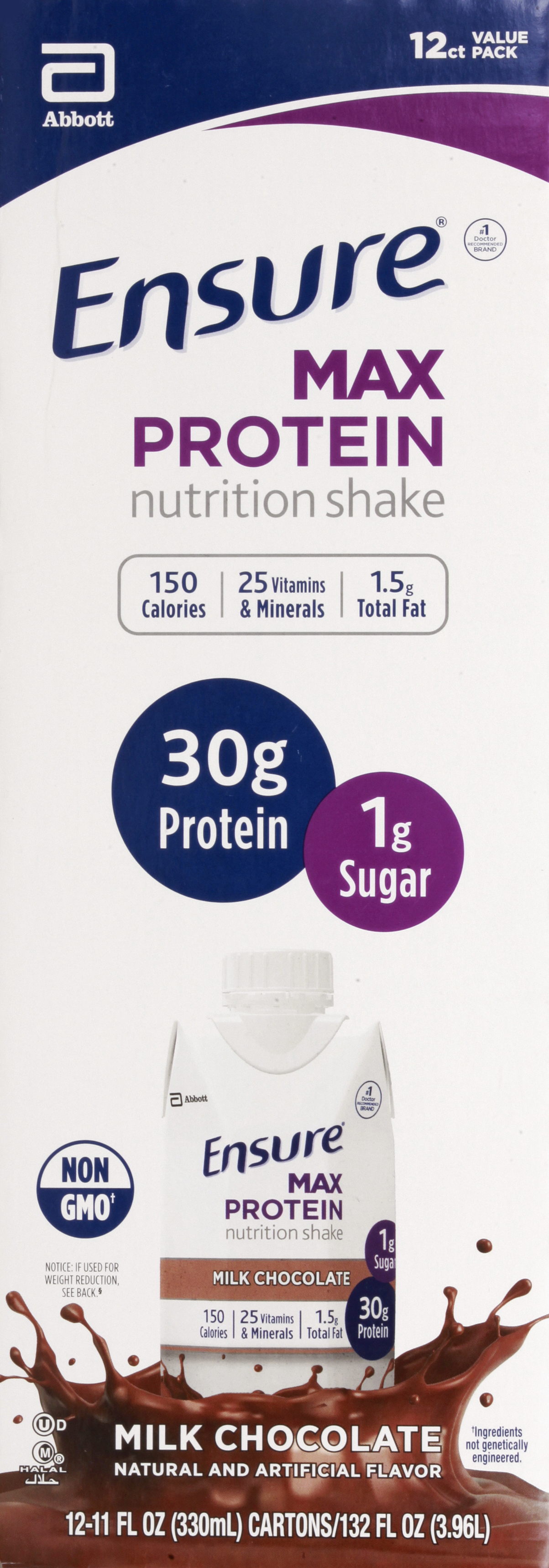 Nutrition Shake, Milk Chocolate, Value Pack