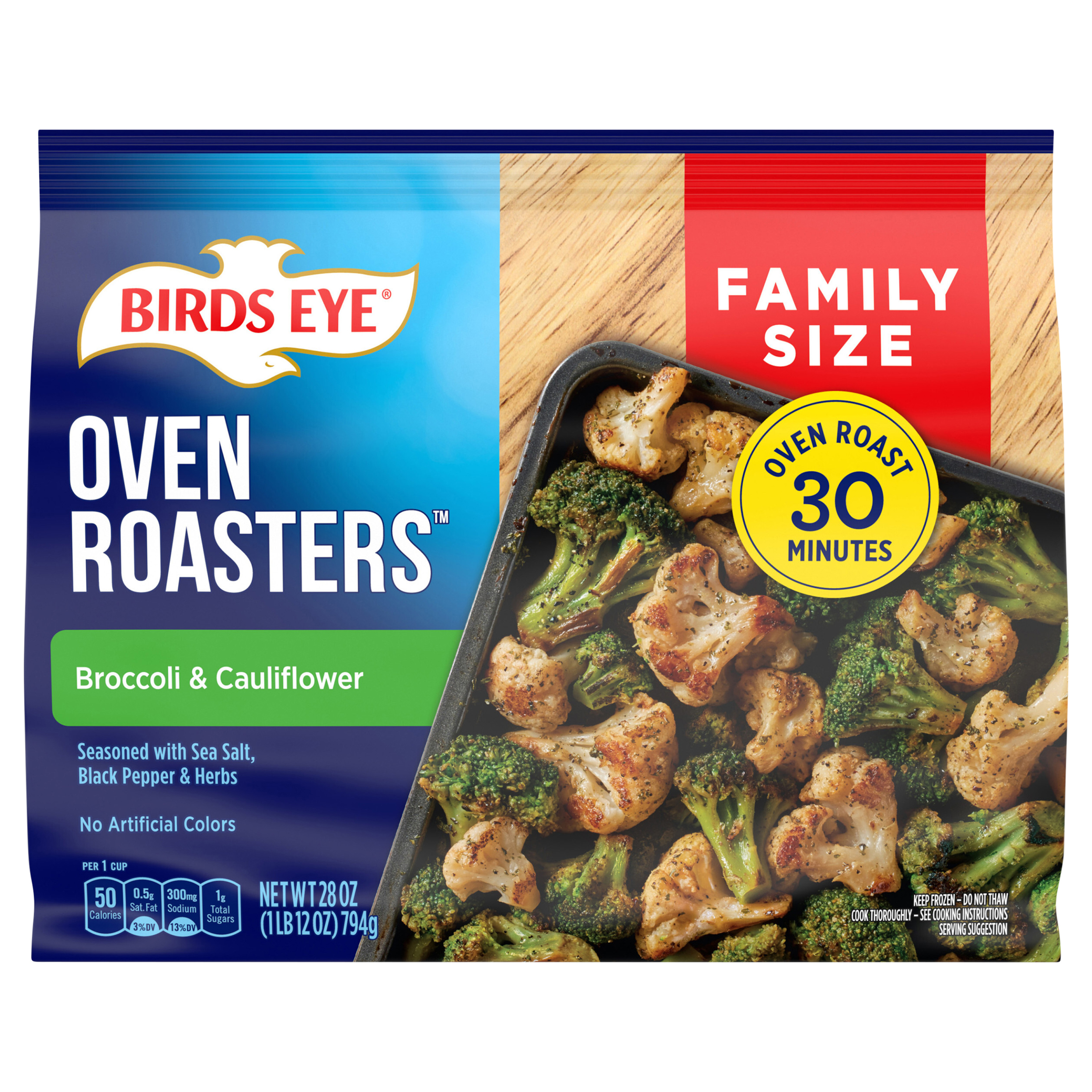 Broccoli & Cauliflower, Family Size