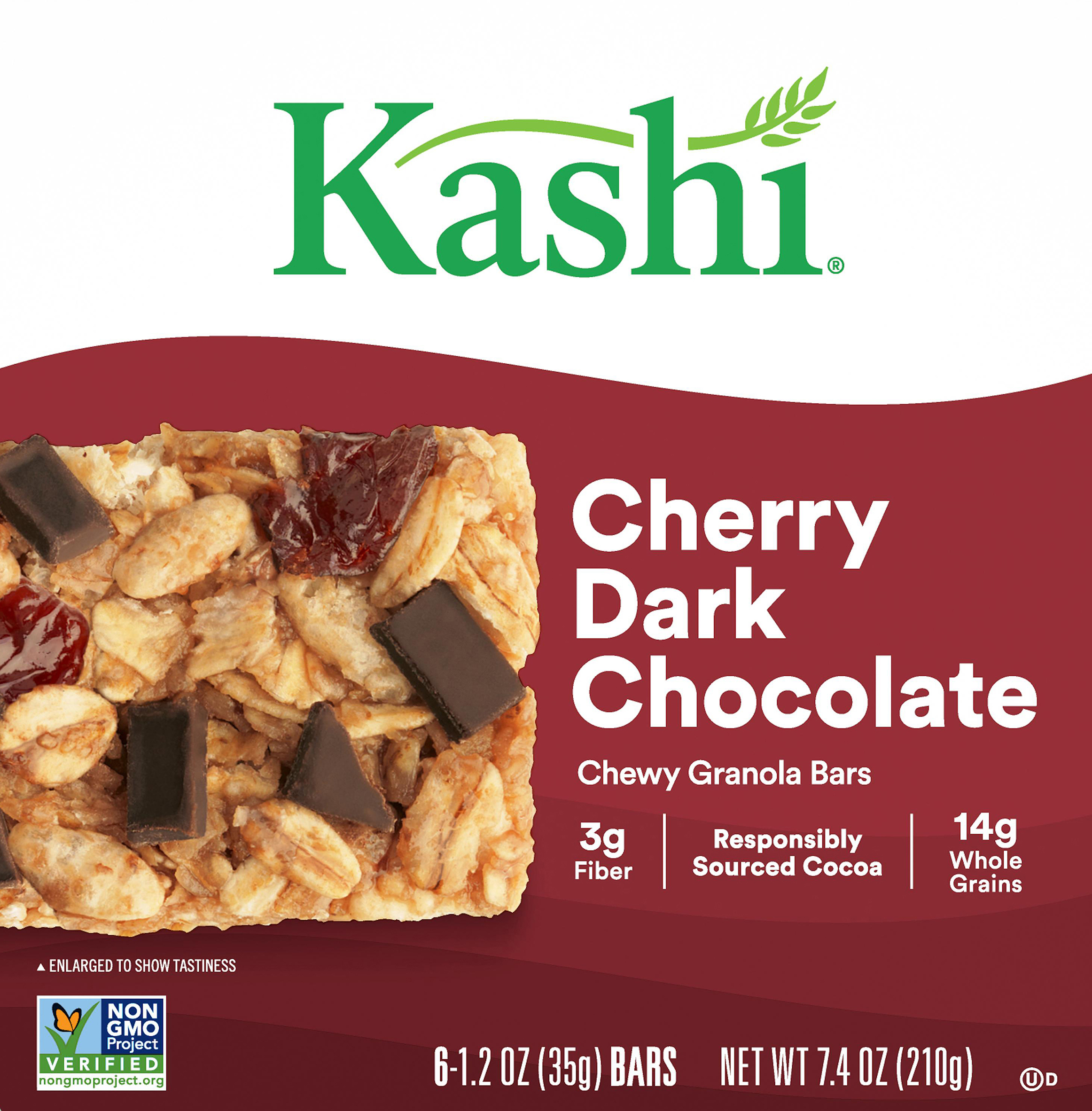 Granola Bars, Chewy, Cherry Dark Chocolate