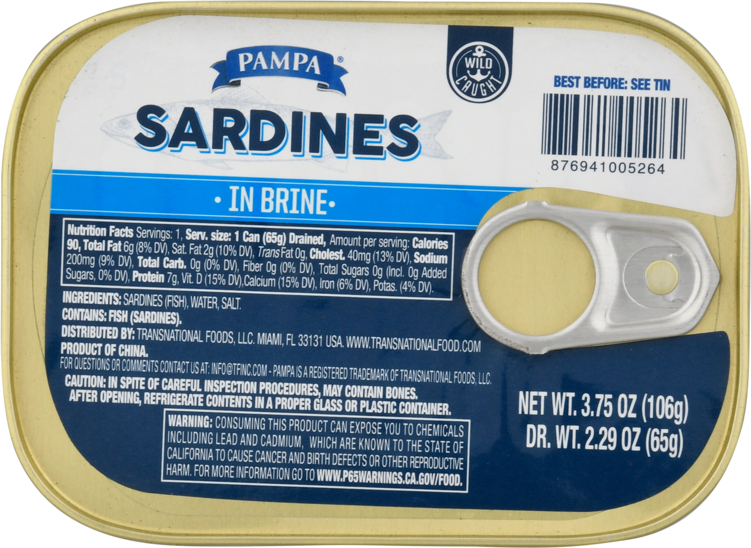 Sardines in Brine