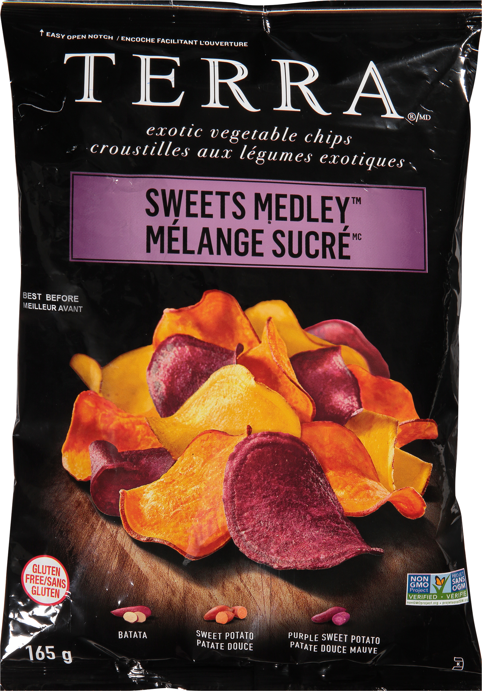 Vegetable Chips, Exotic, Sweets Medley