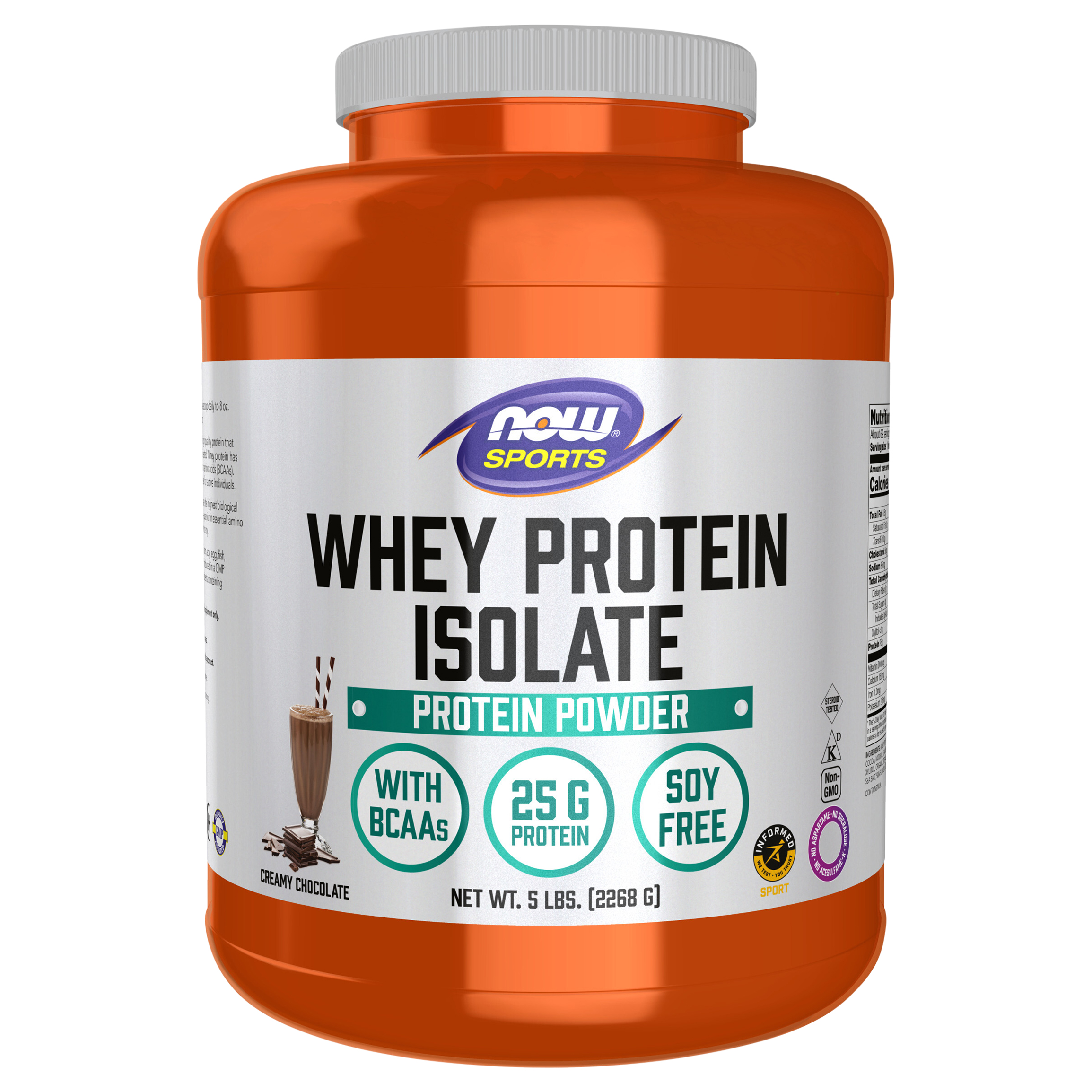 Protein Powder, Whey Protein Isolate, Creamy Chocolate