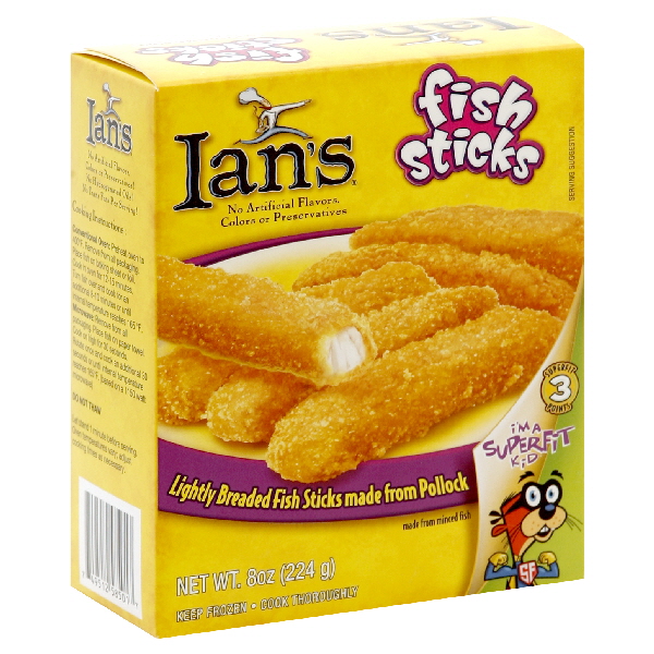 Ian's Fish Sticks 8 Oz