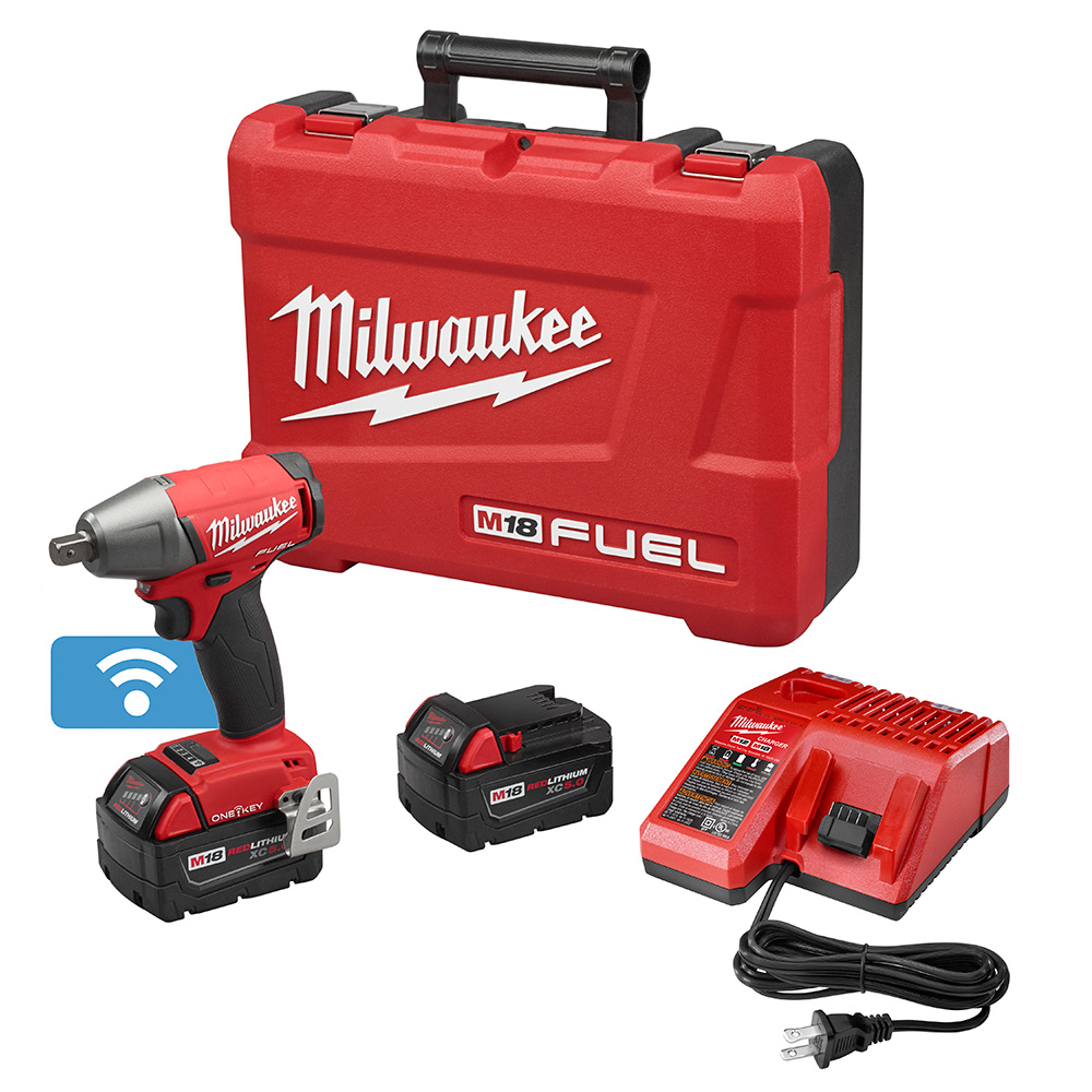 M18 FUEL™ w/ ONE-KEY™ High Torque Impact Wrench 1/2 Friction Ring (Tool  Only)