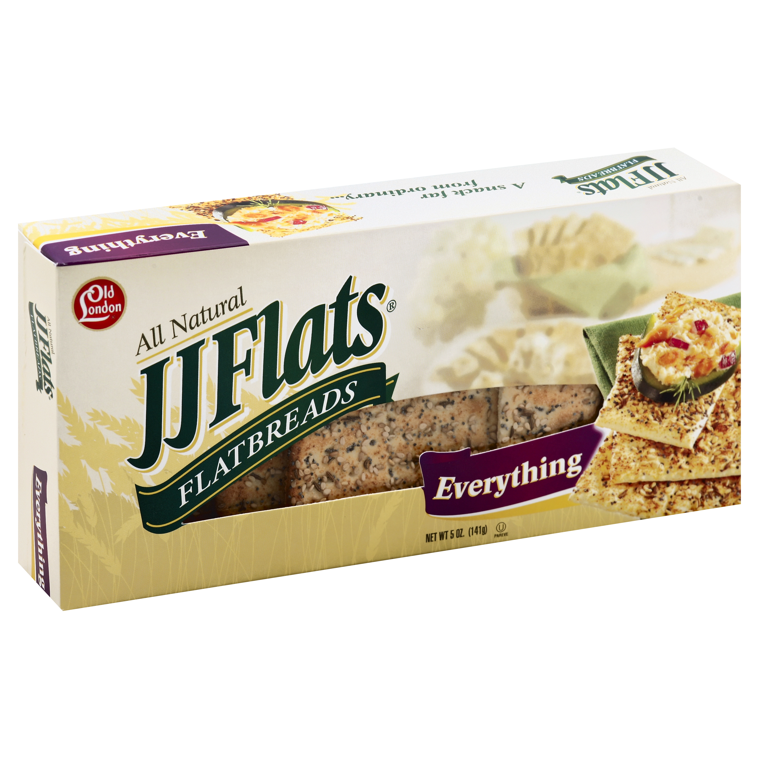 J J Flats Flatbreads 5 Oz