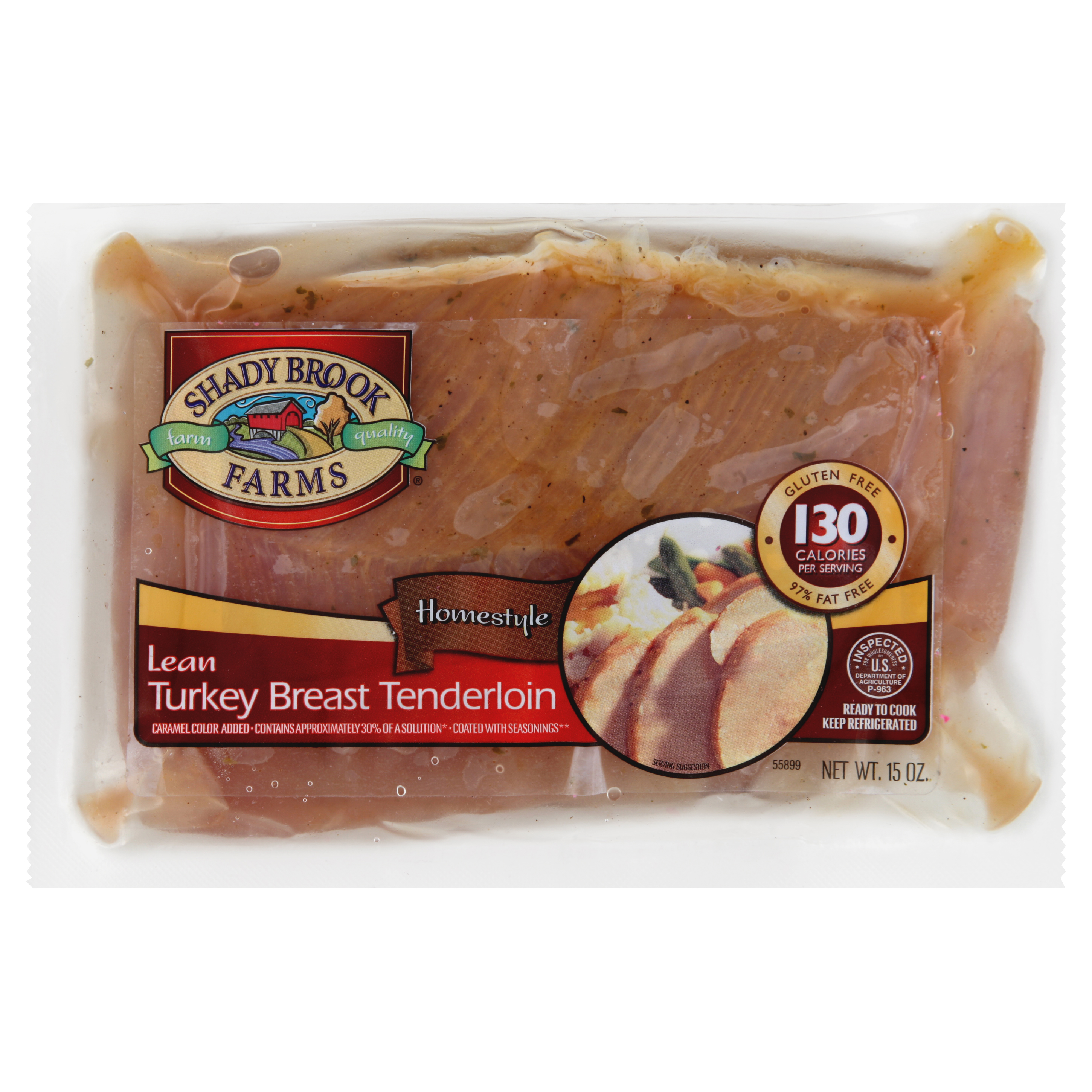 Shady Brook Farms Turkey Breast Tenderloin 15 Oz