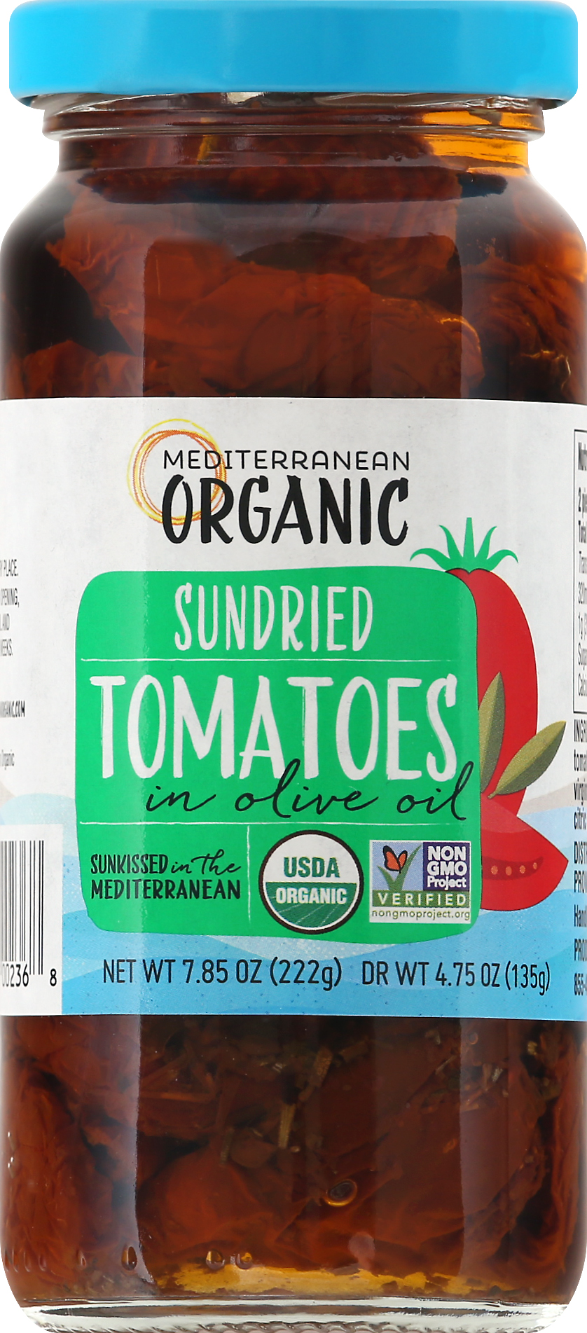 Tomatoes in Olive Oil, Organic, Sundried