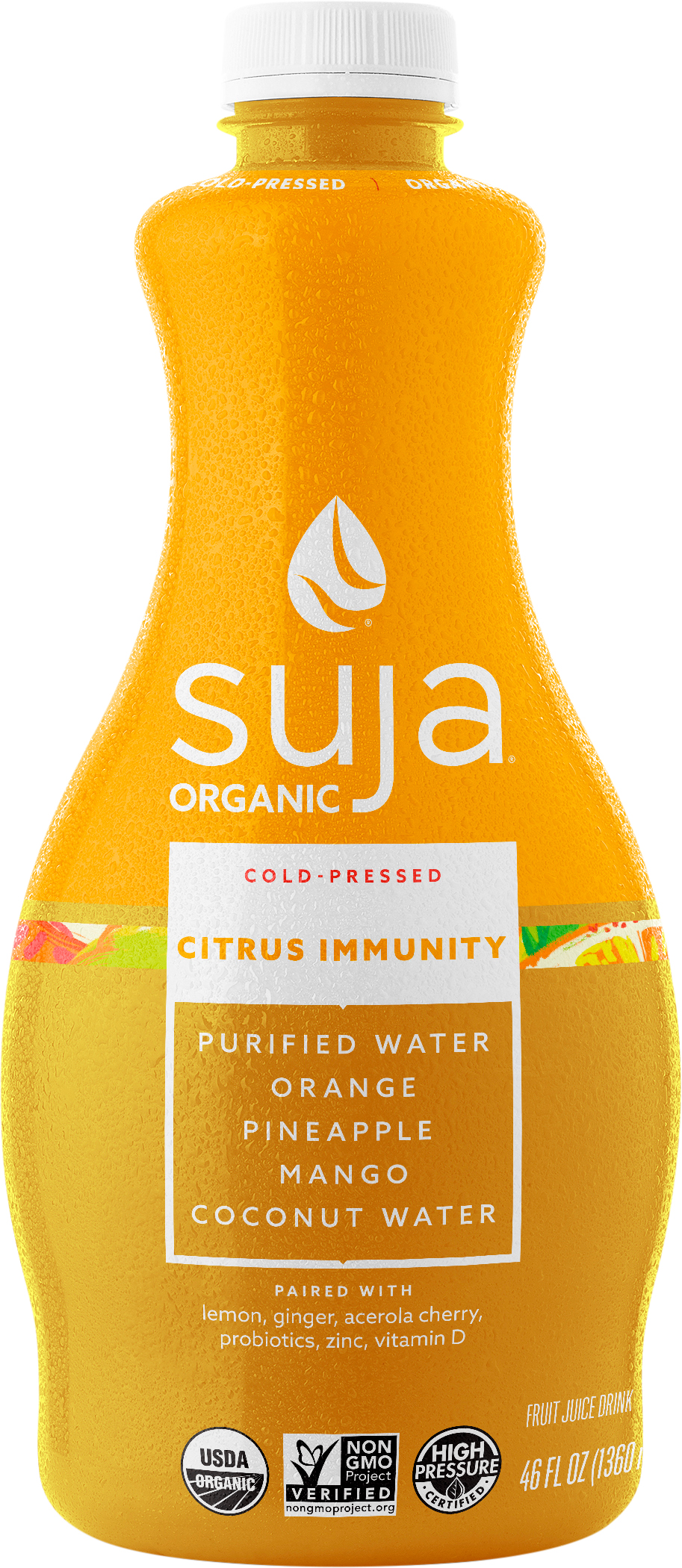 Fruit Juice Drink, Citrus Immunity, Cold-Pressed